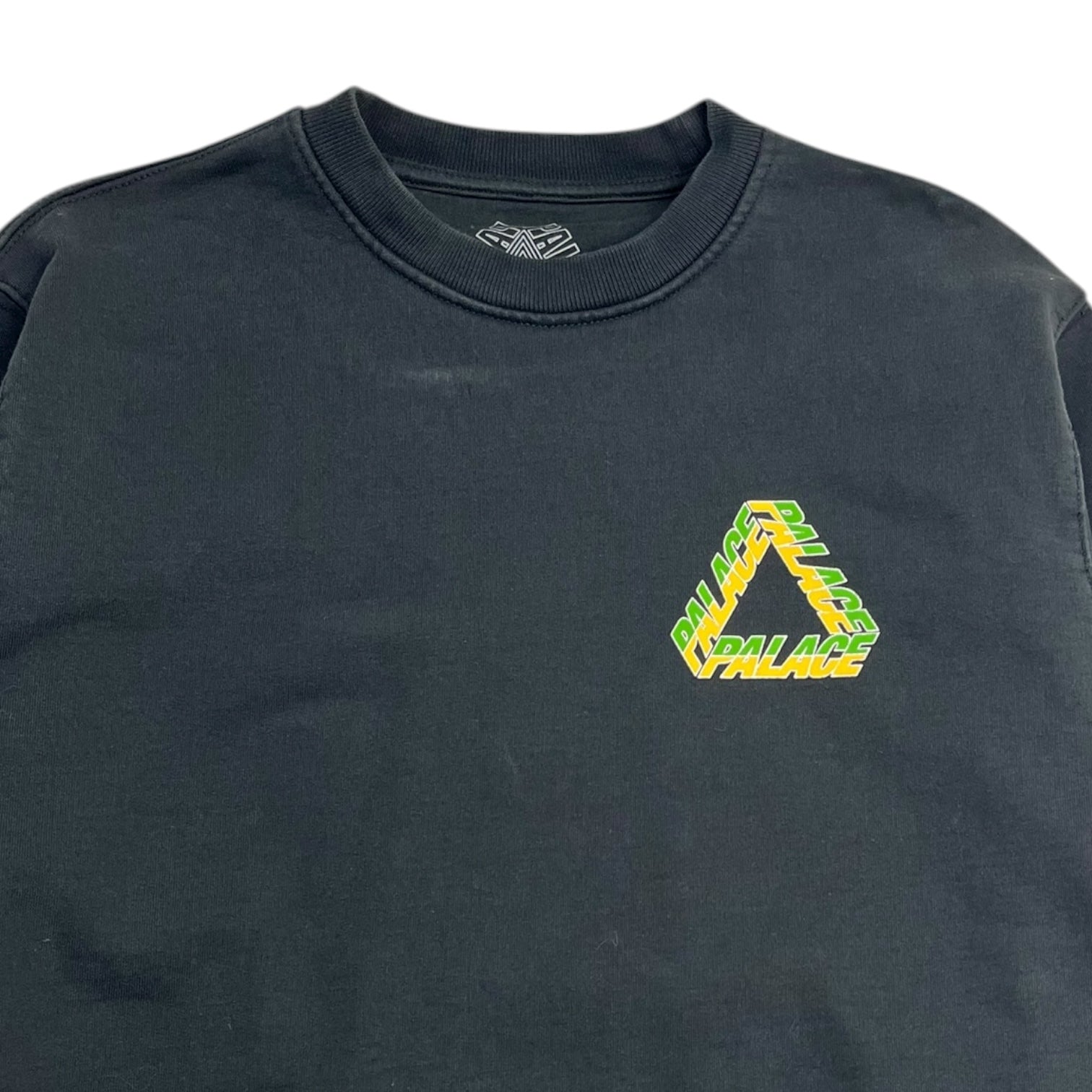Palace Skateboards Spilt P3 Crewneck Black