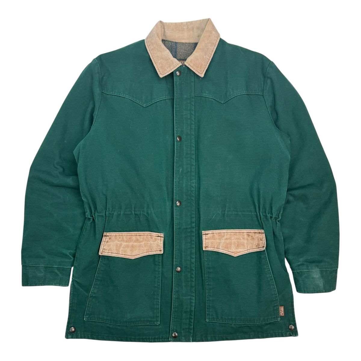 Vintage Walls Western Wear Chore Coat Green