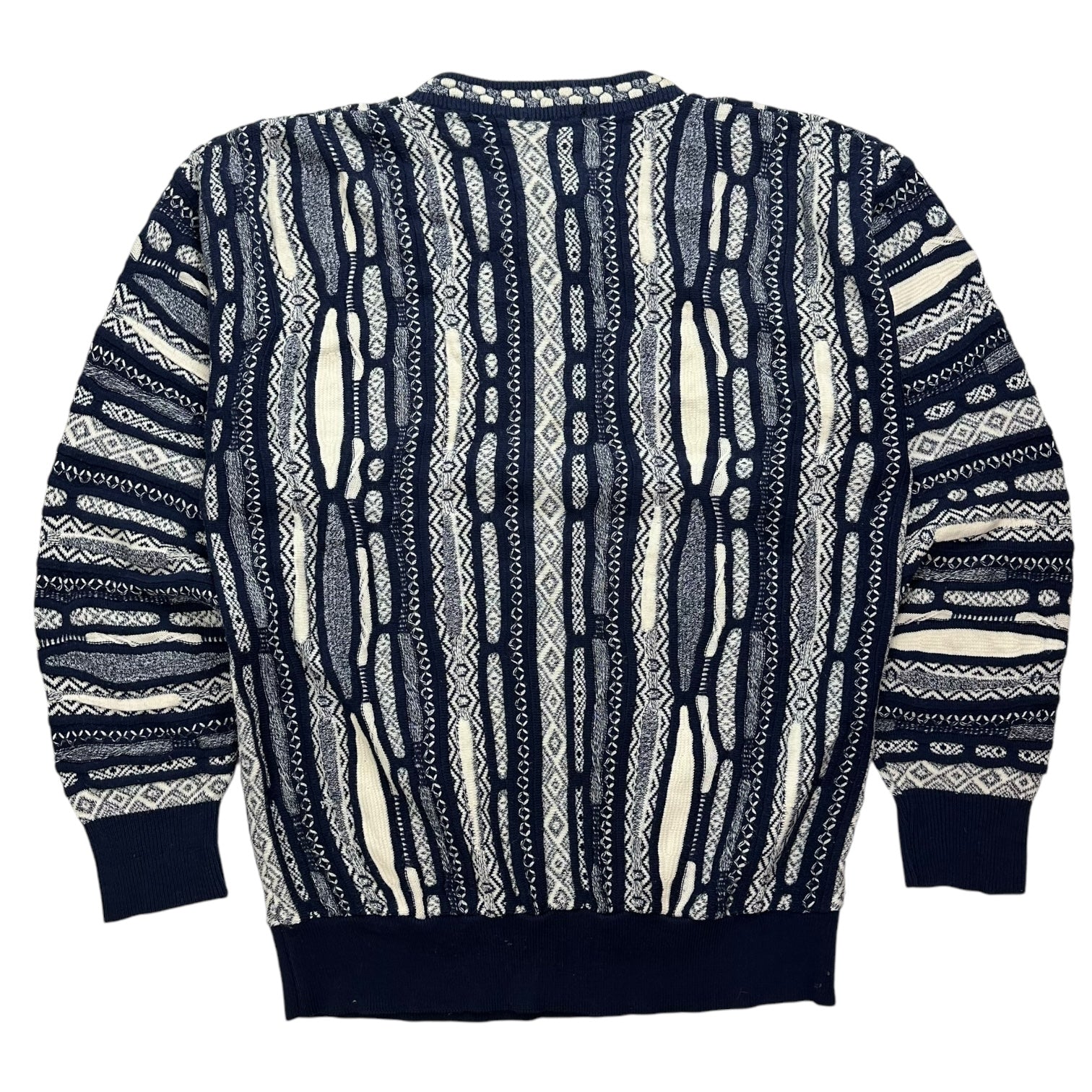 Vintage Chovert Knit Sweater Blue/White