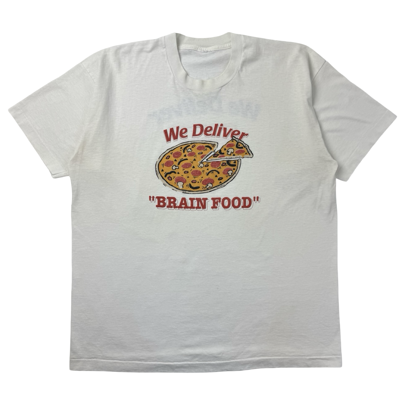 Vintage Microsoft We Deliver “Brain Food” Technology T-Shirt