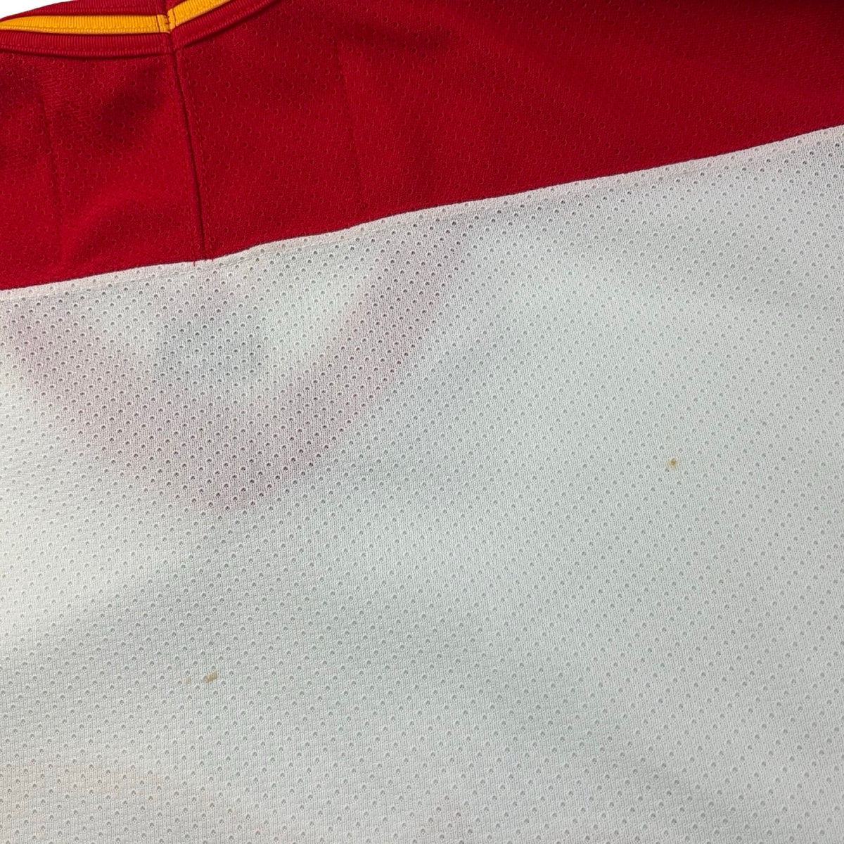 Vintage CCM Calgary Flames 89’ Stanley Cup Patched NHL Home Jersey