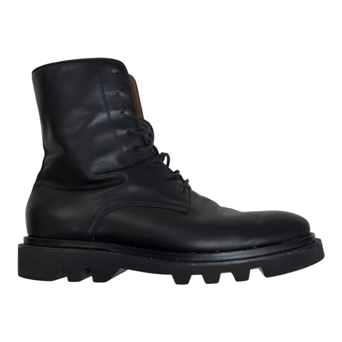 Givenchy Leather Combat Boots Black (Used)