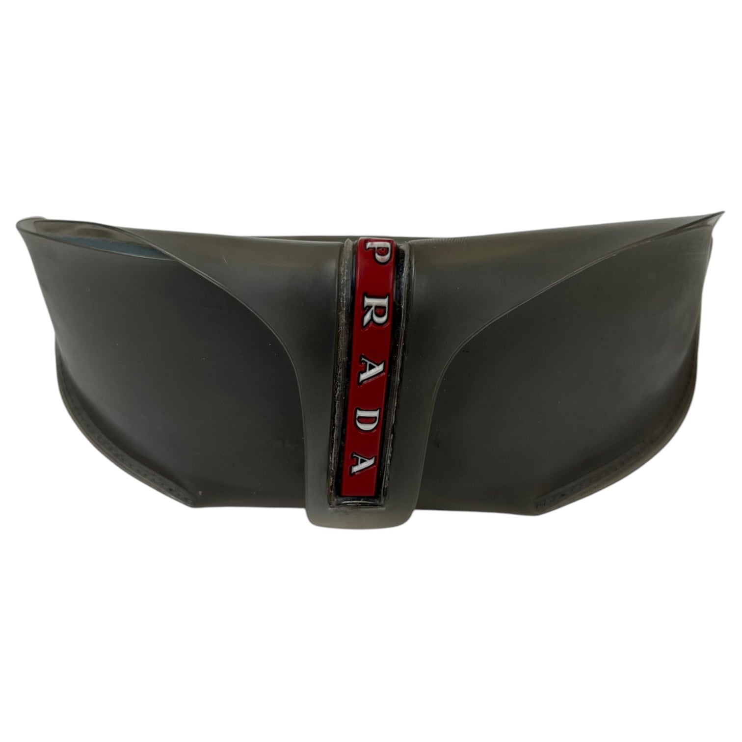 Prada Sport Red Wrap Racing Sunglasses