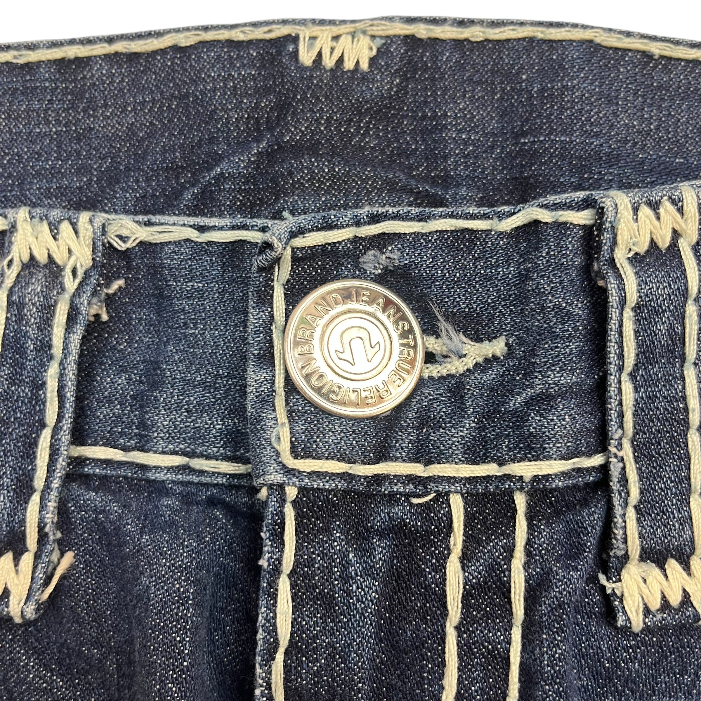 Vintage True Religion Billy Super T Denim Pants Medium Wash Blue
