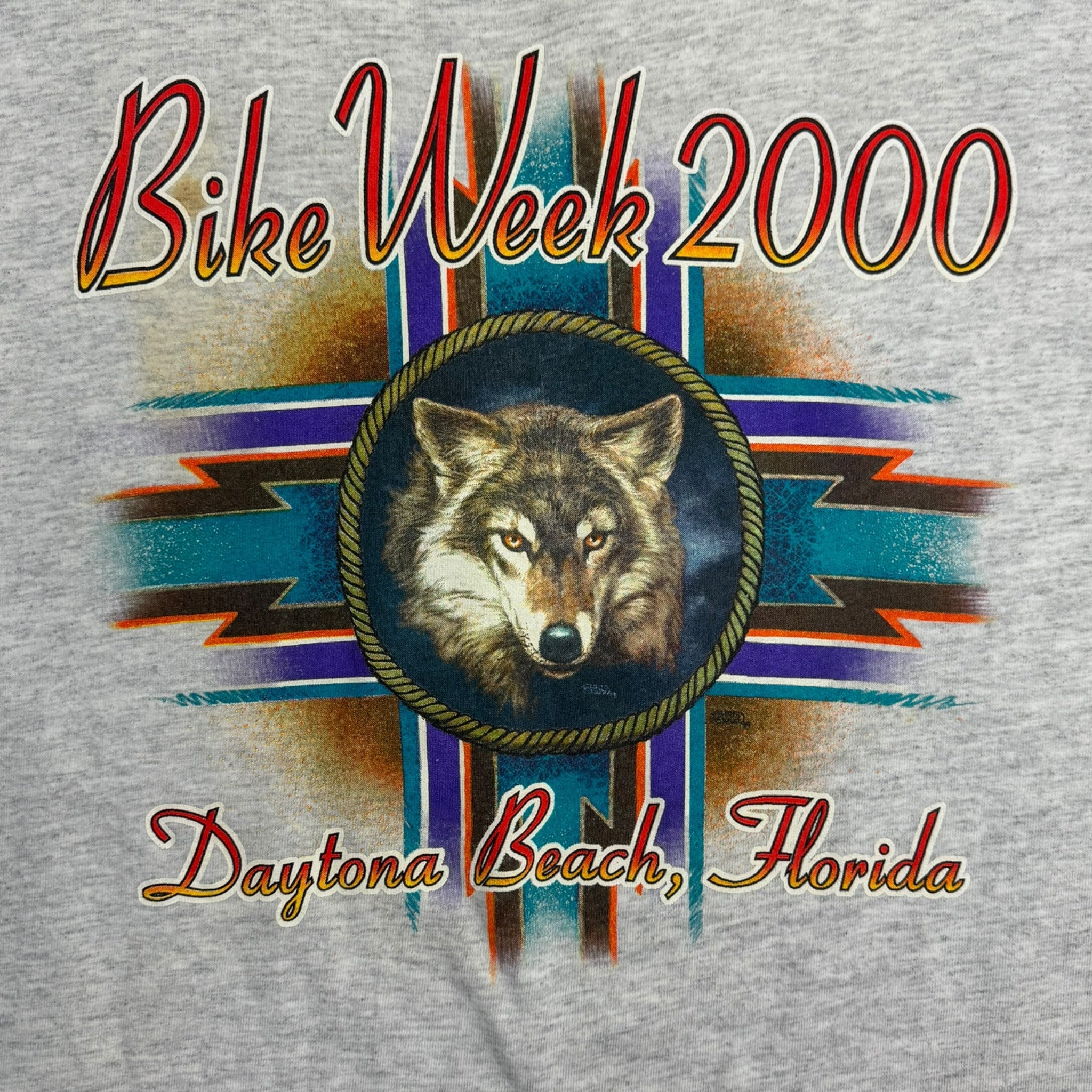 2000 Daytona Bike Week Wolf T-Shirt