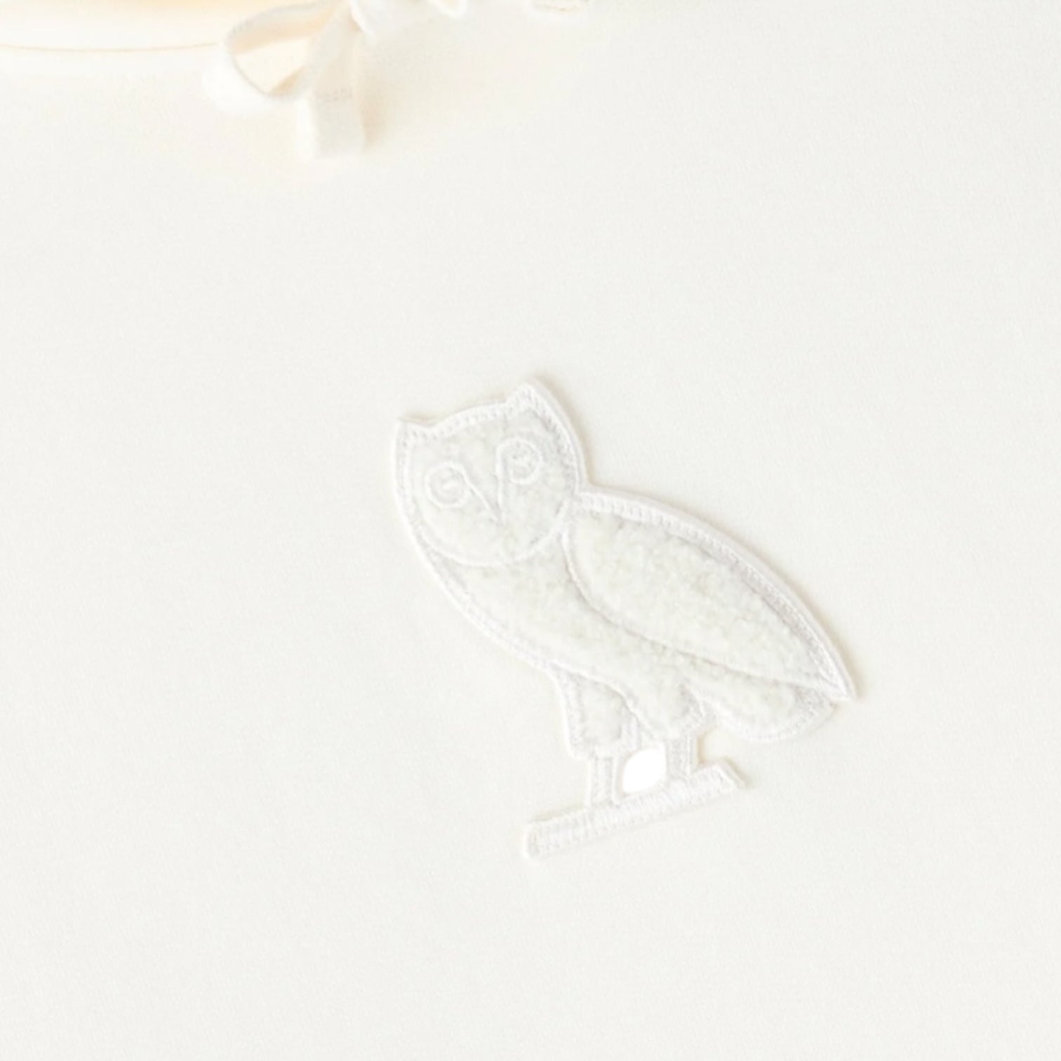 OVO Mini OG Logo Hoodie Cream