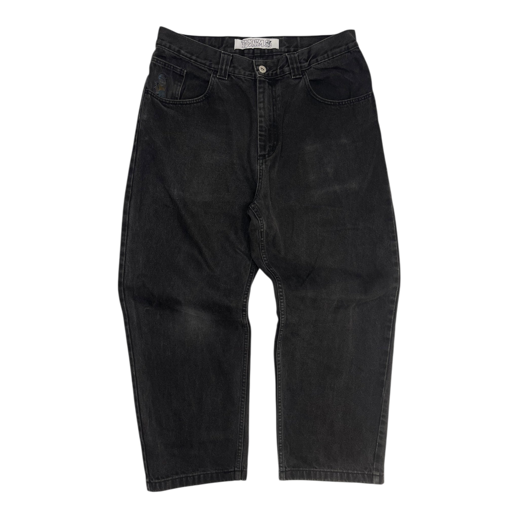 Polar ‘93 Denim Black Wash Denim Bottoms