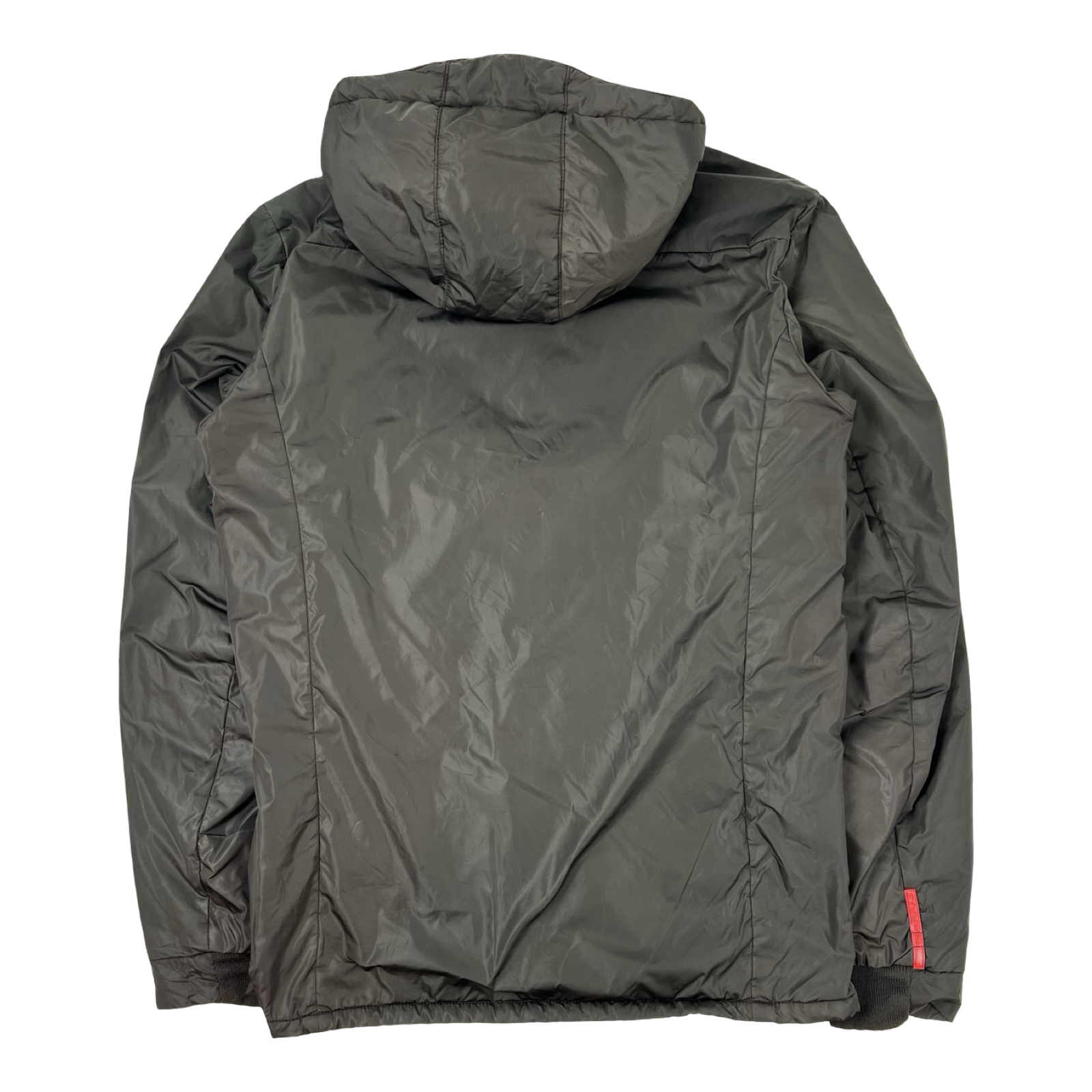 Vintage Prada Packable Nylon Hooded Jacket