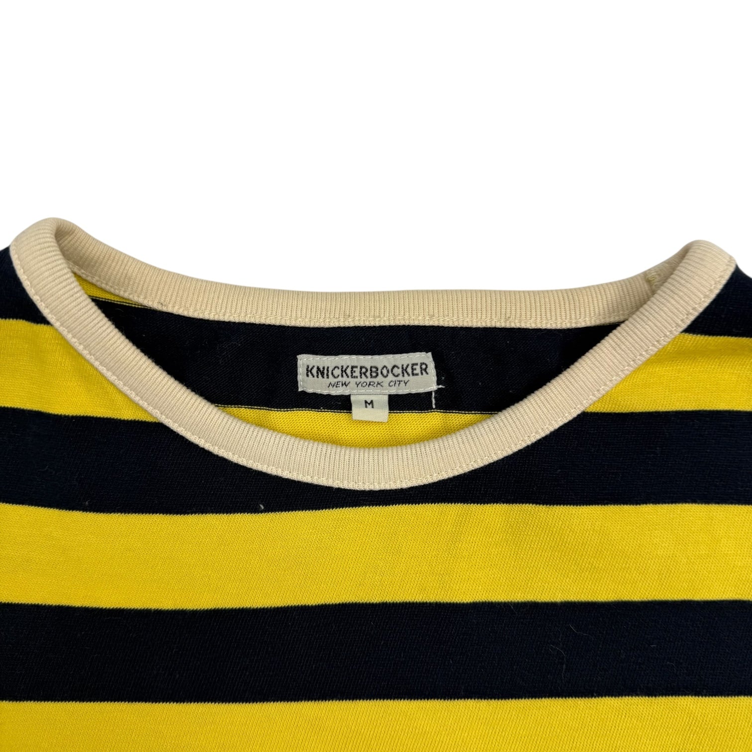 KnickerBocker Striped Tee Black/Yellow