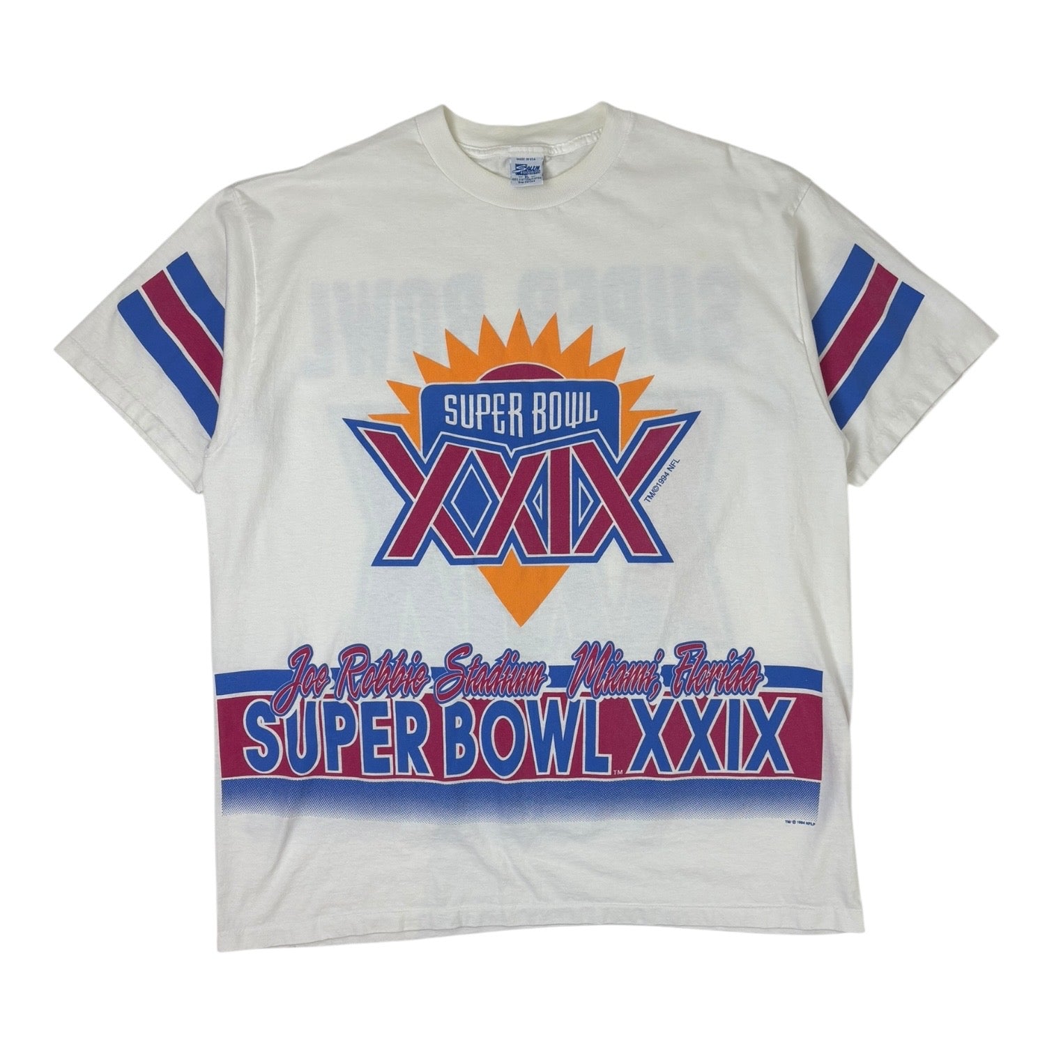Vintage 1994 Super Bowl XXIX T-Shirt White