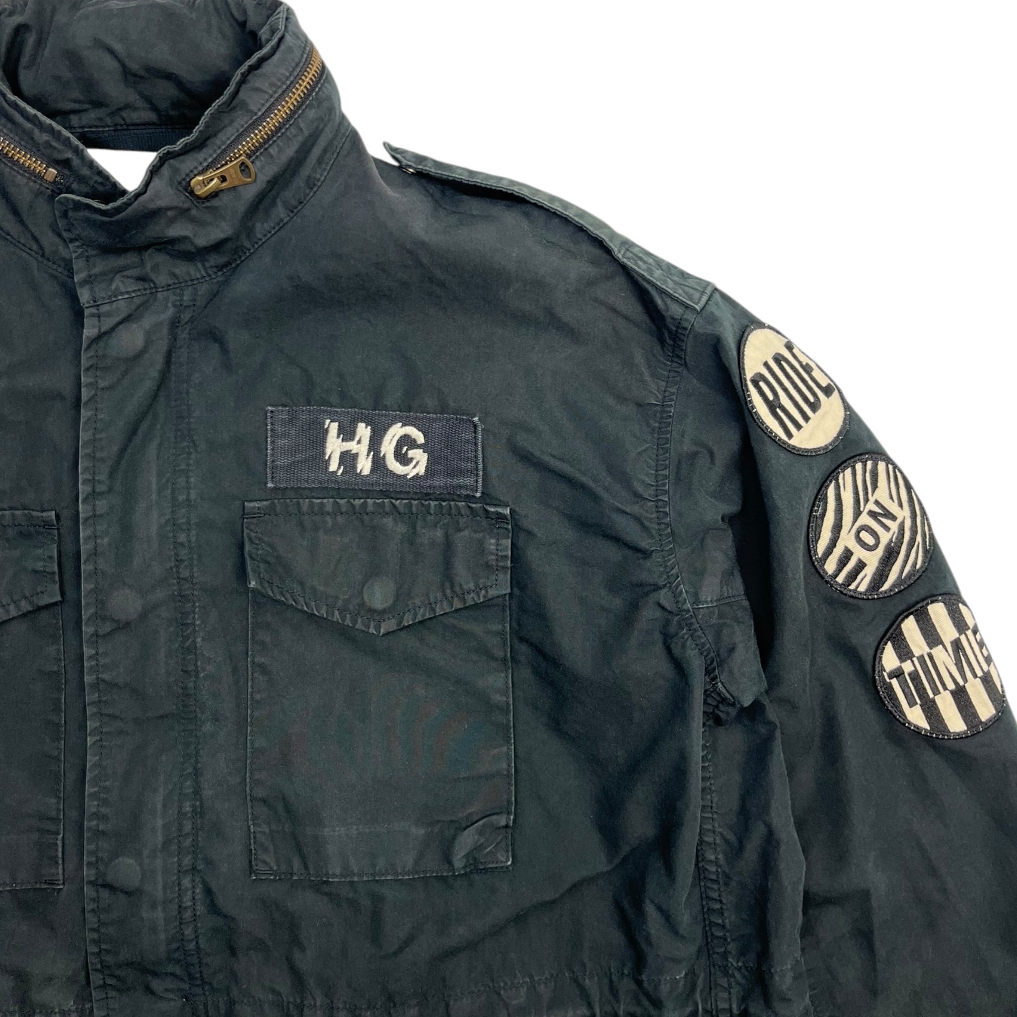 Hysteric Glamour Field Patch Jacket Black