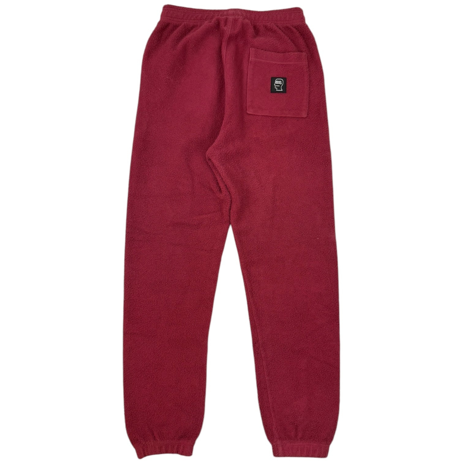 Brain Dead Reverse Fleece Sweatpants Burgundy