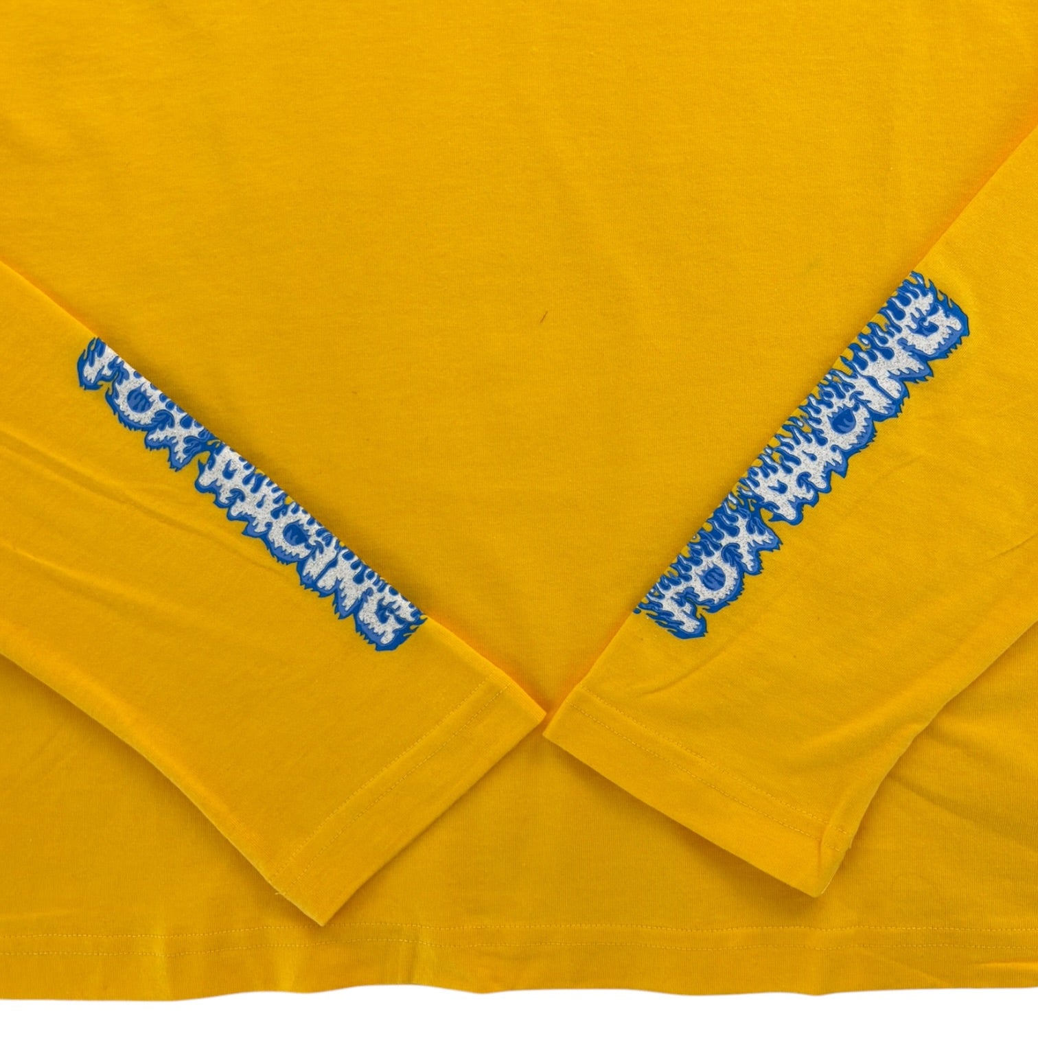 (W) Y2K Fox Racing Long Sleeve Yellow