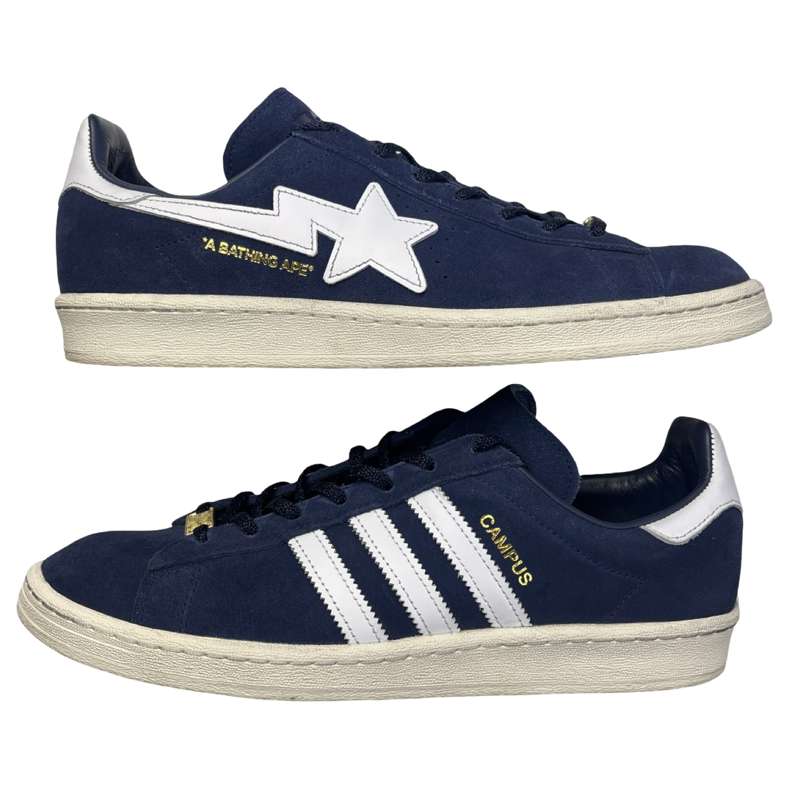 Adidas Campus 80s Bape Collegiate Navy (Used)