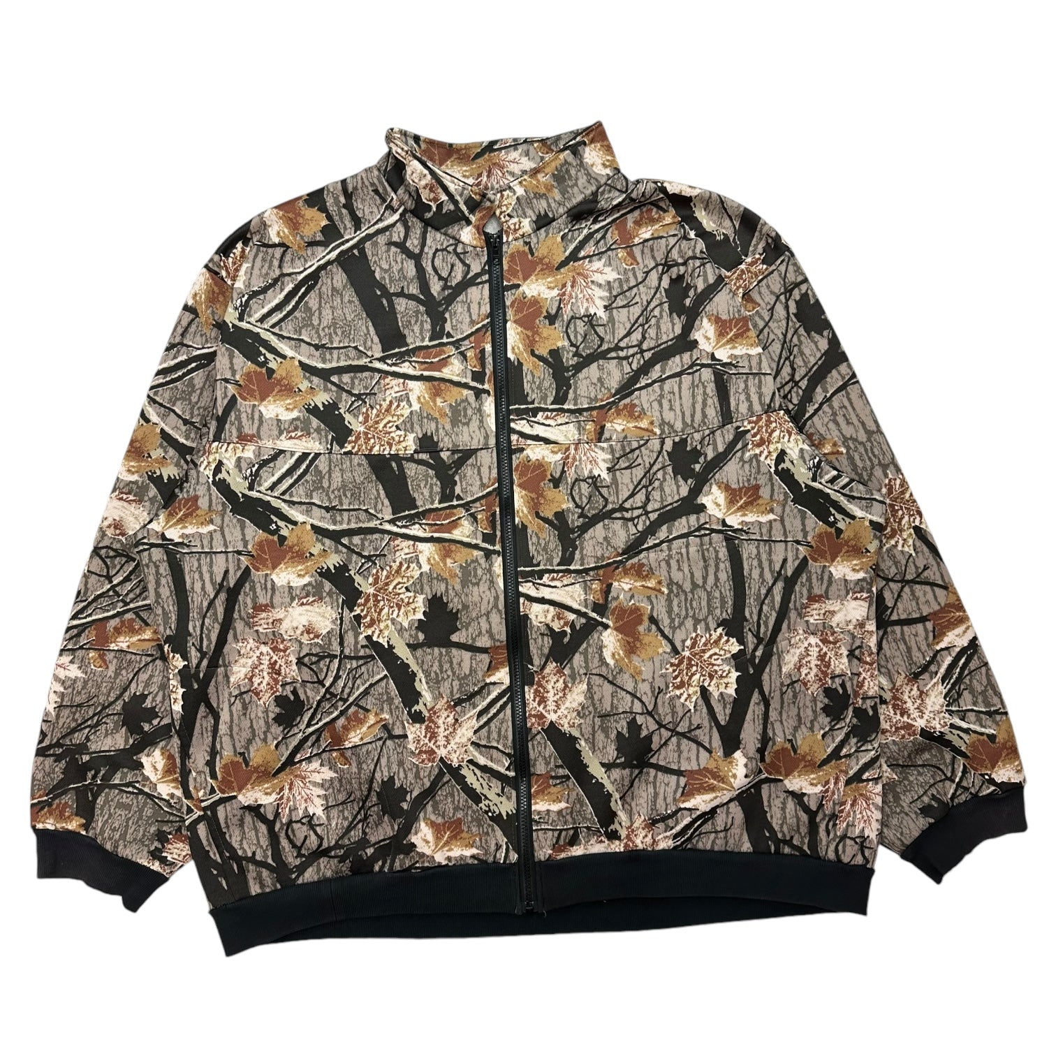 Vintage Tree Camo Bomber Jacket