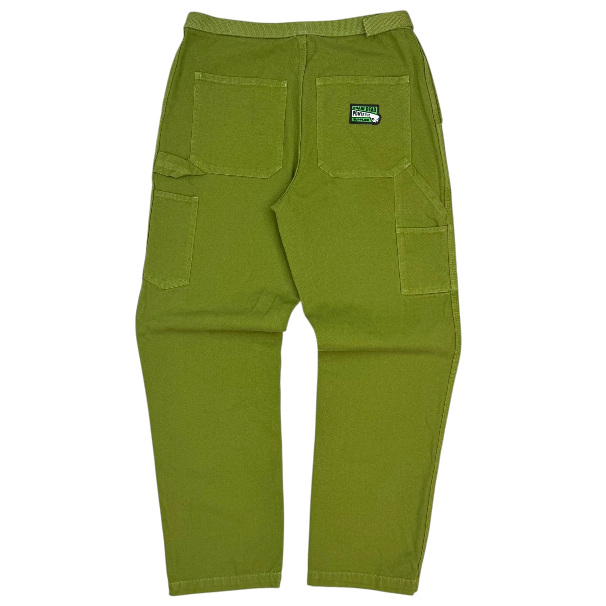 Brain Dead Washed Carpenter Pant Moss Green
