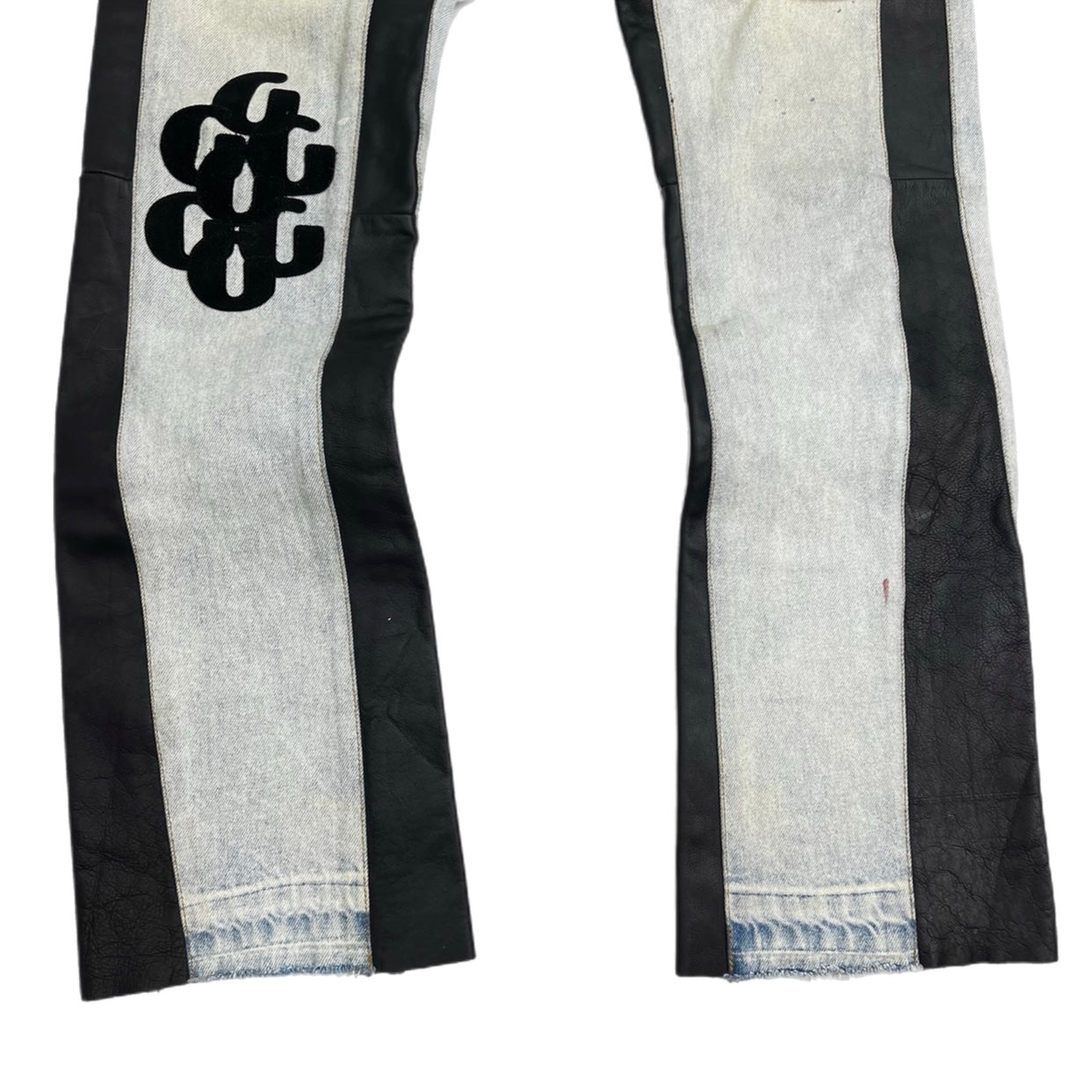 Gallery Dept Levi’s Bronco Leather Flare G Patch Jeans