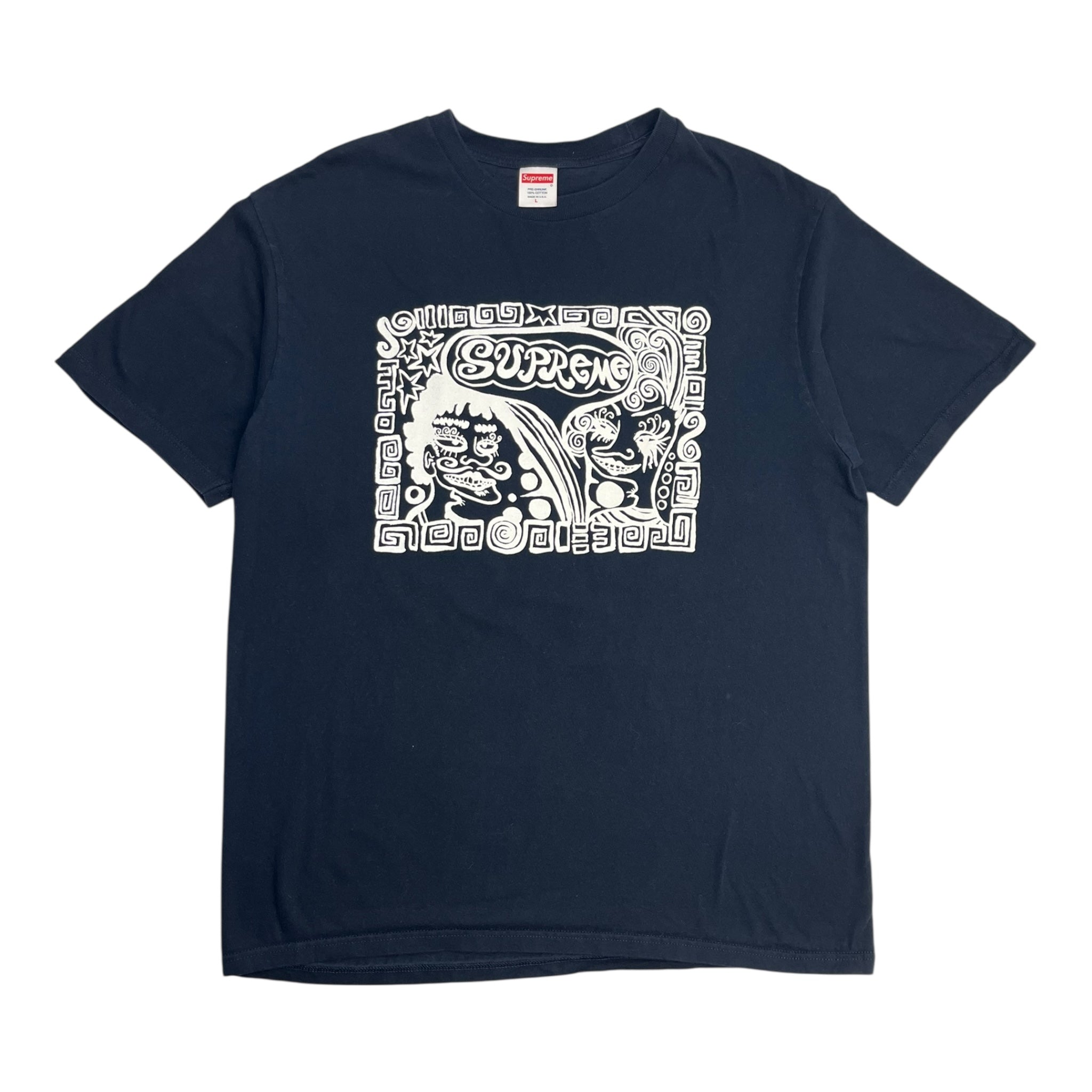 Supreme Faces T-Shirt Navy