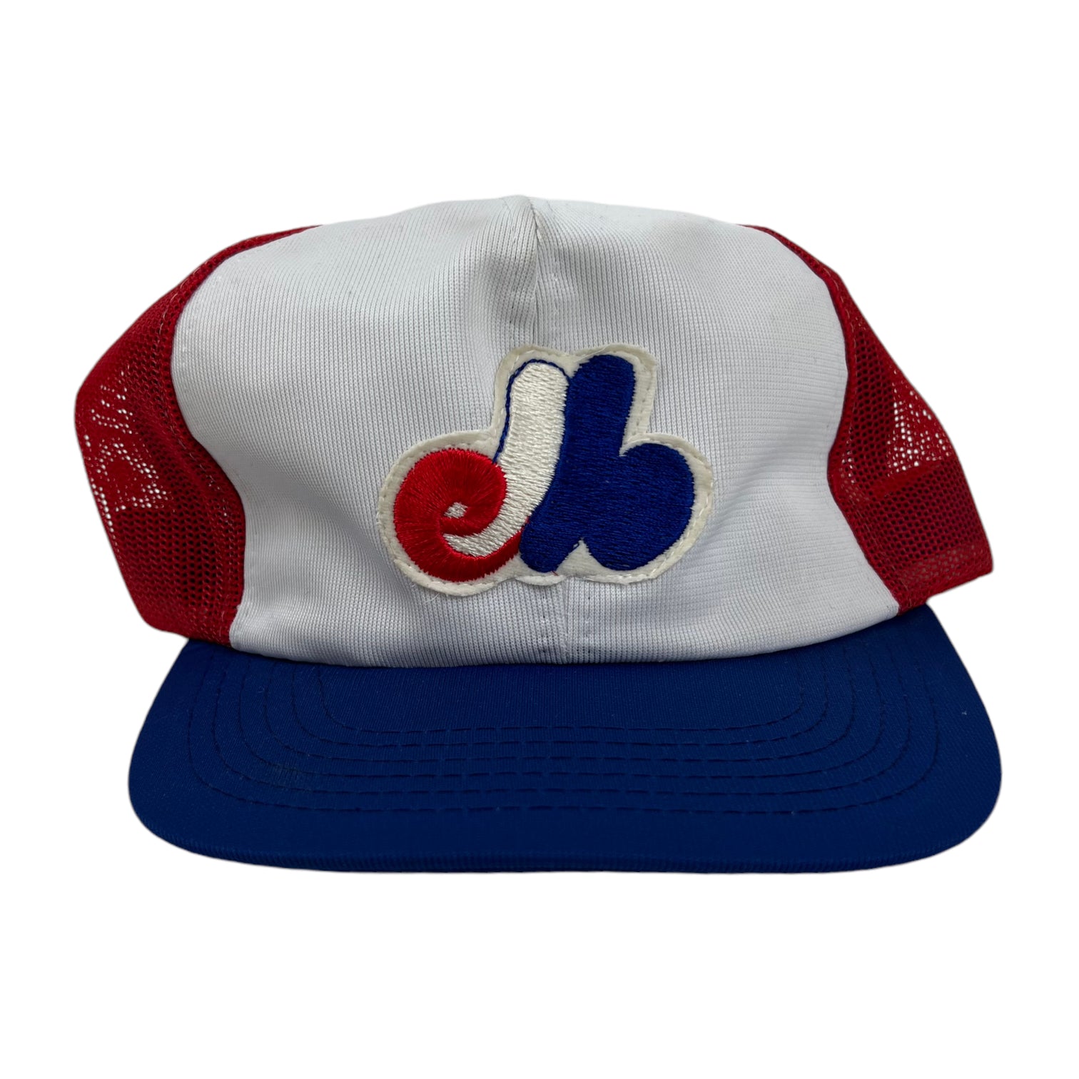 Vintage Montreal Expos Trucker Hat Red/White/Blue