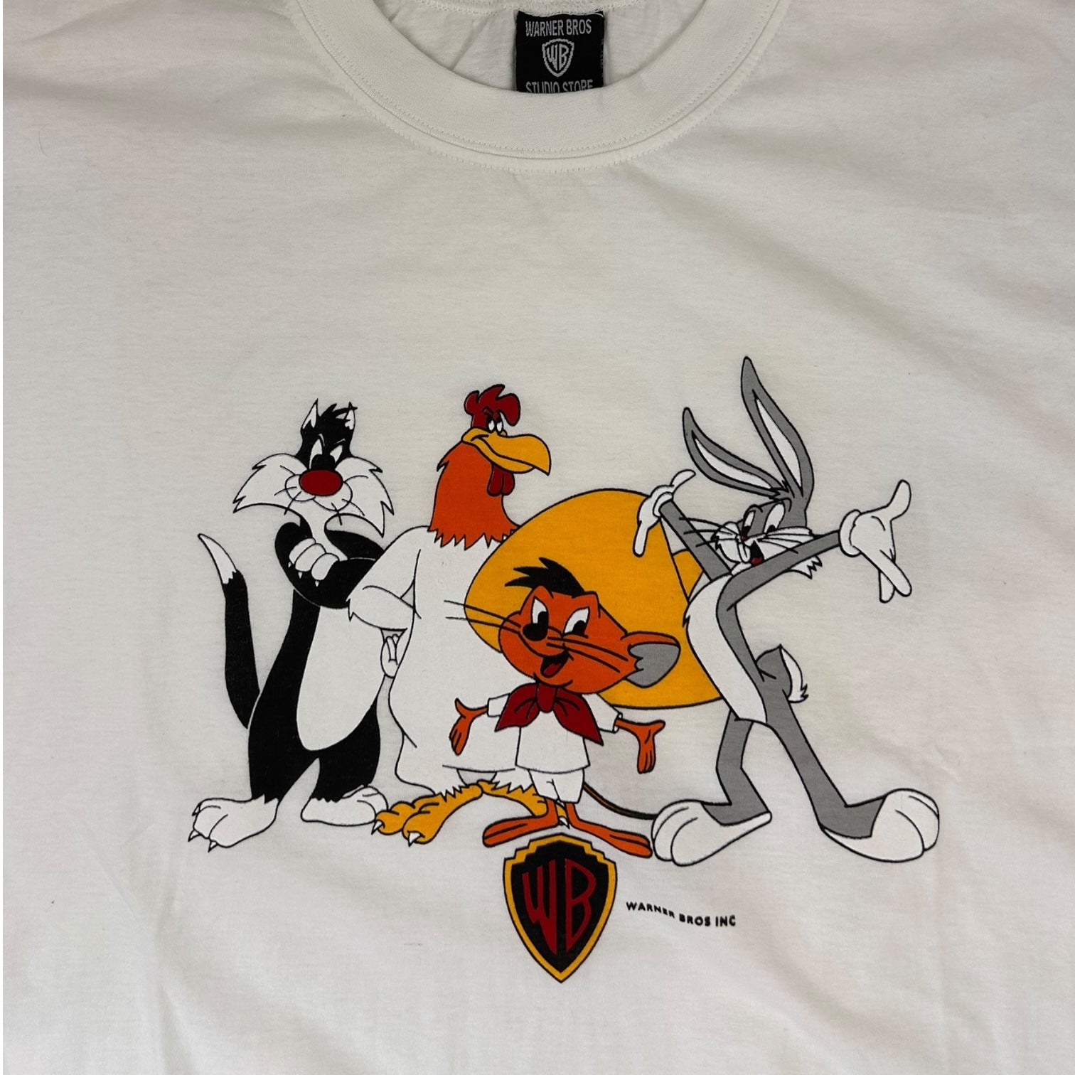 Vintage Warner Brothers T-Shirt White