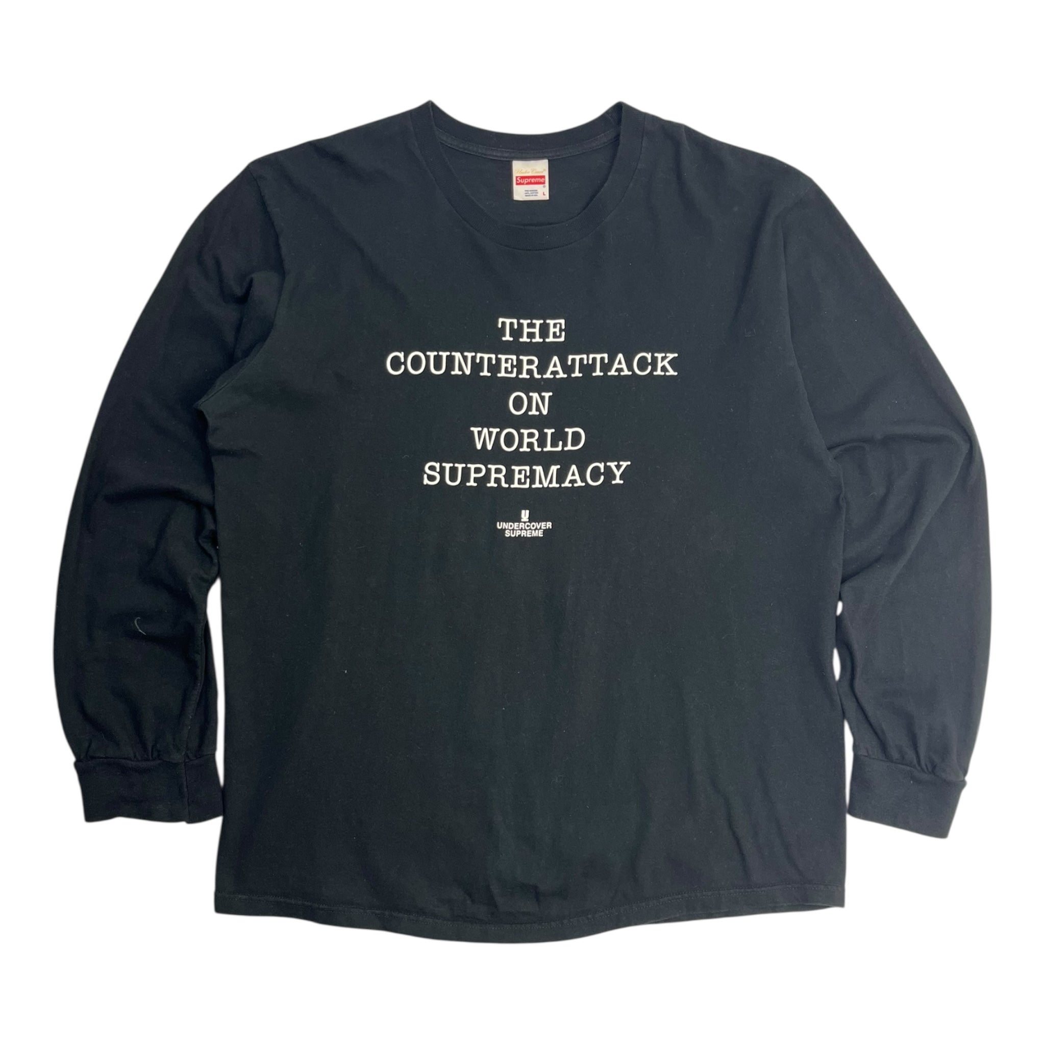 Supreme Undercover Public Enemy Counter Attack Long Sleeve T-Shirt