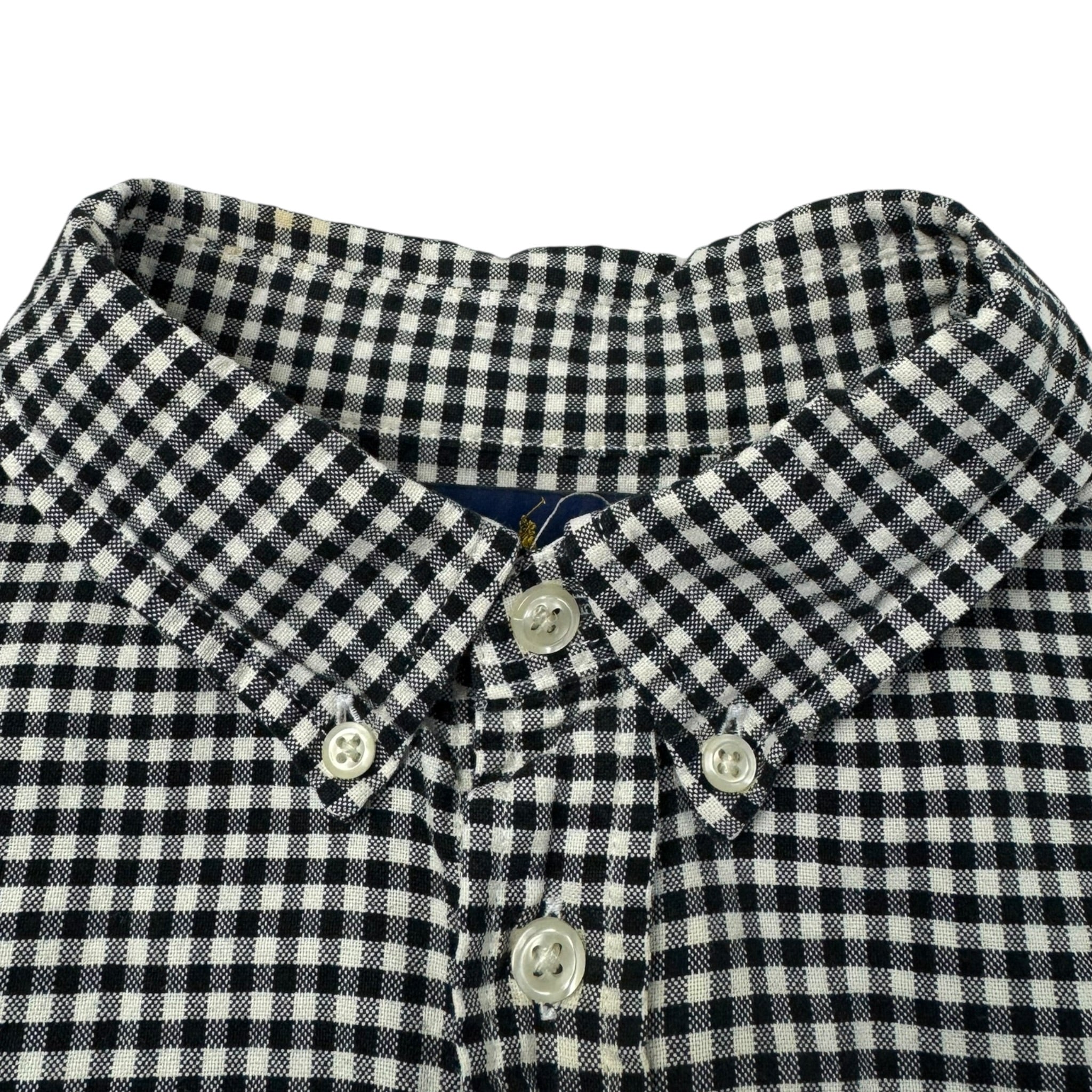 Ralph Lauren Gingham Oxford Check Button Up Shirt