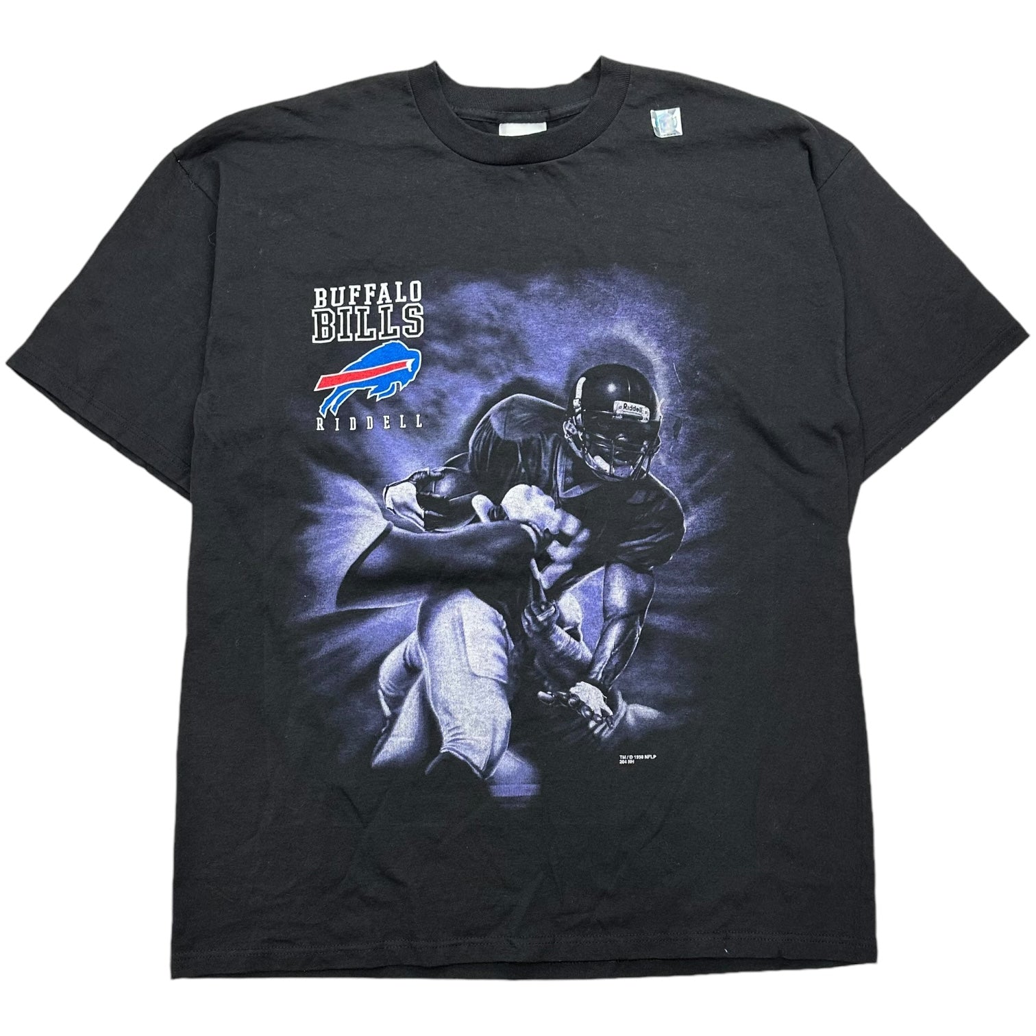 1998 Vintage Buffalo Bills Riddell Tee Black