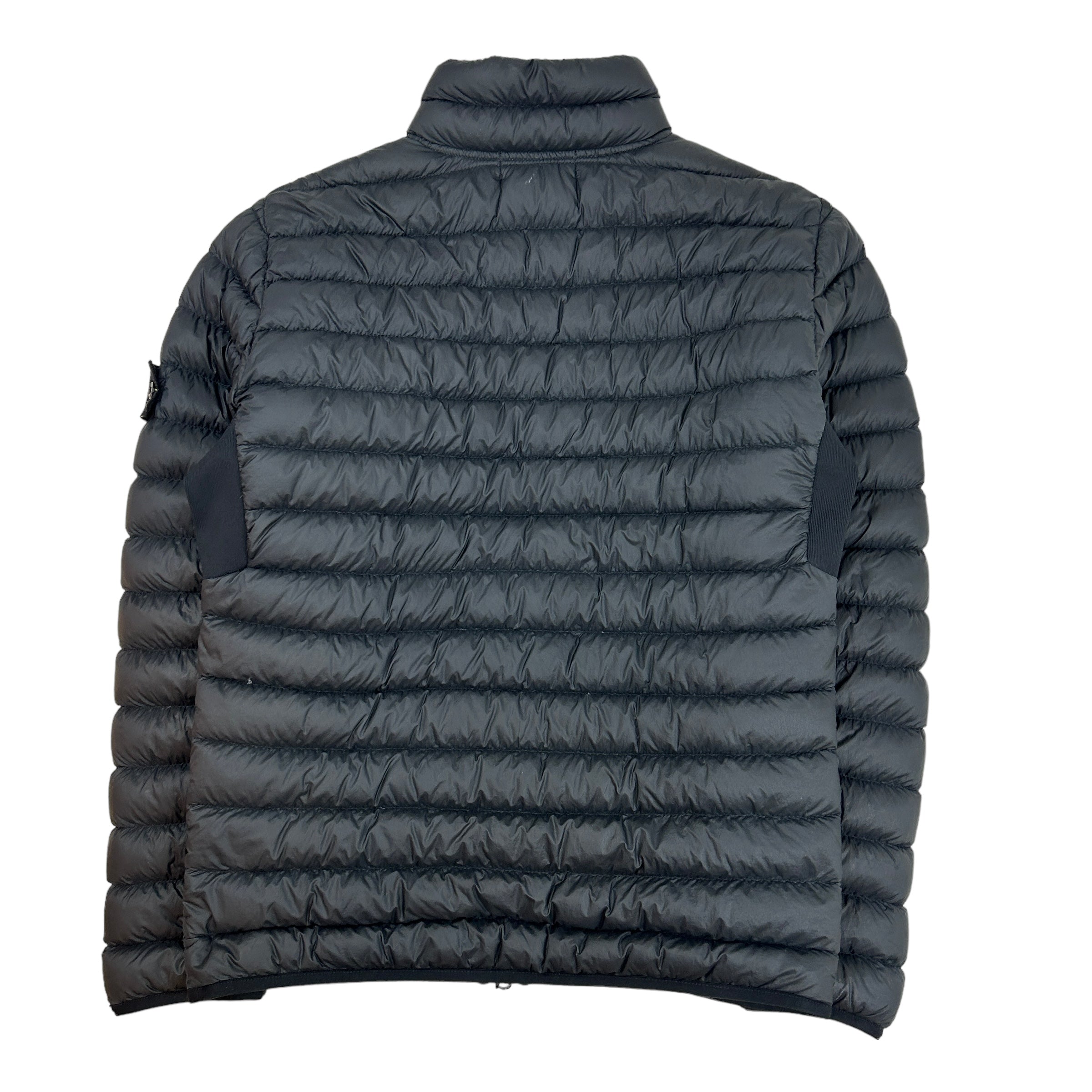 Stone Island Garment Dyed Down Jacket Black