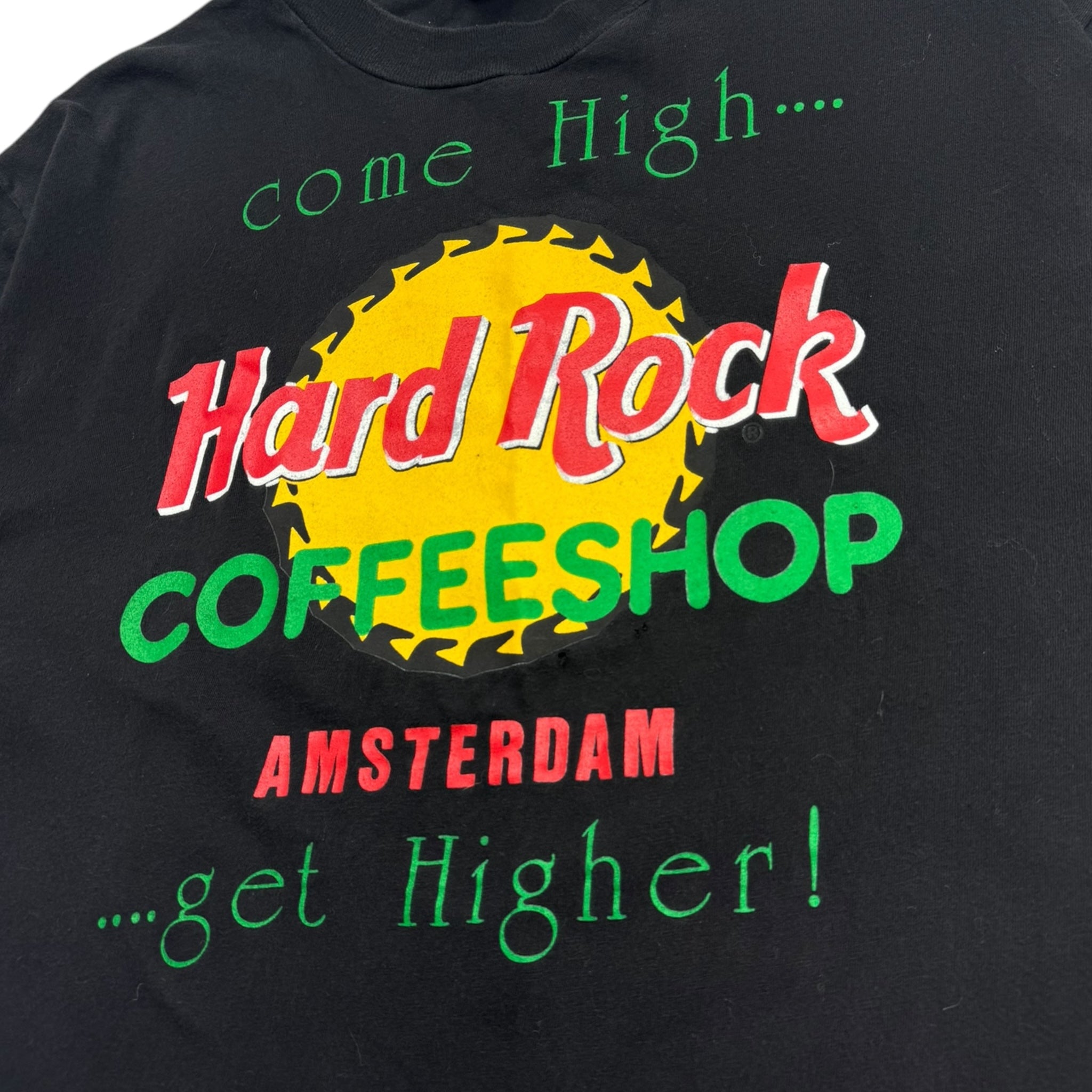 Vintage Hard Rock Amsterdam Get Higher T-Shirt