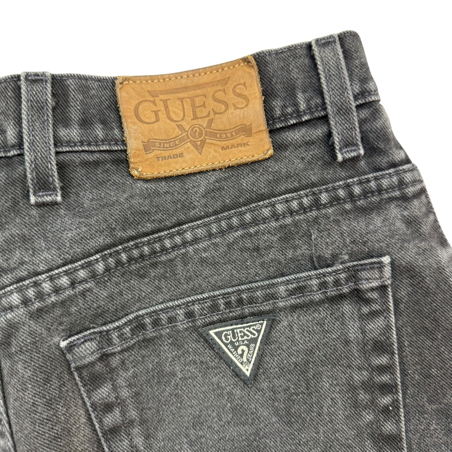 Vintage Guess Jeans Denim Pants Black