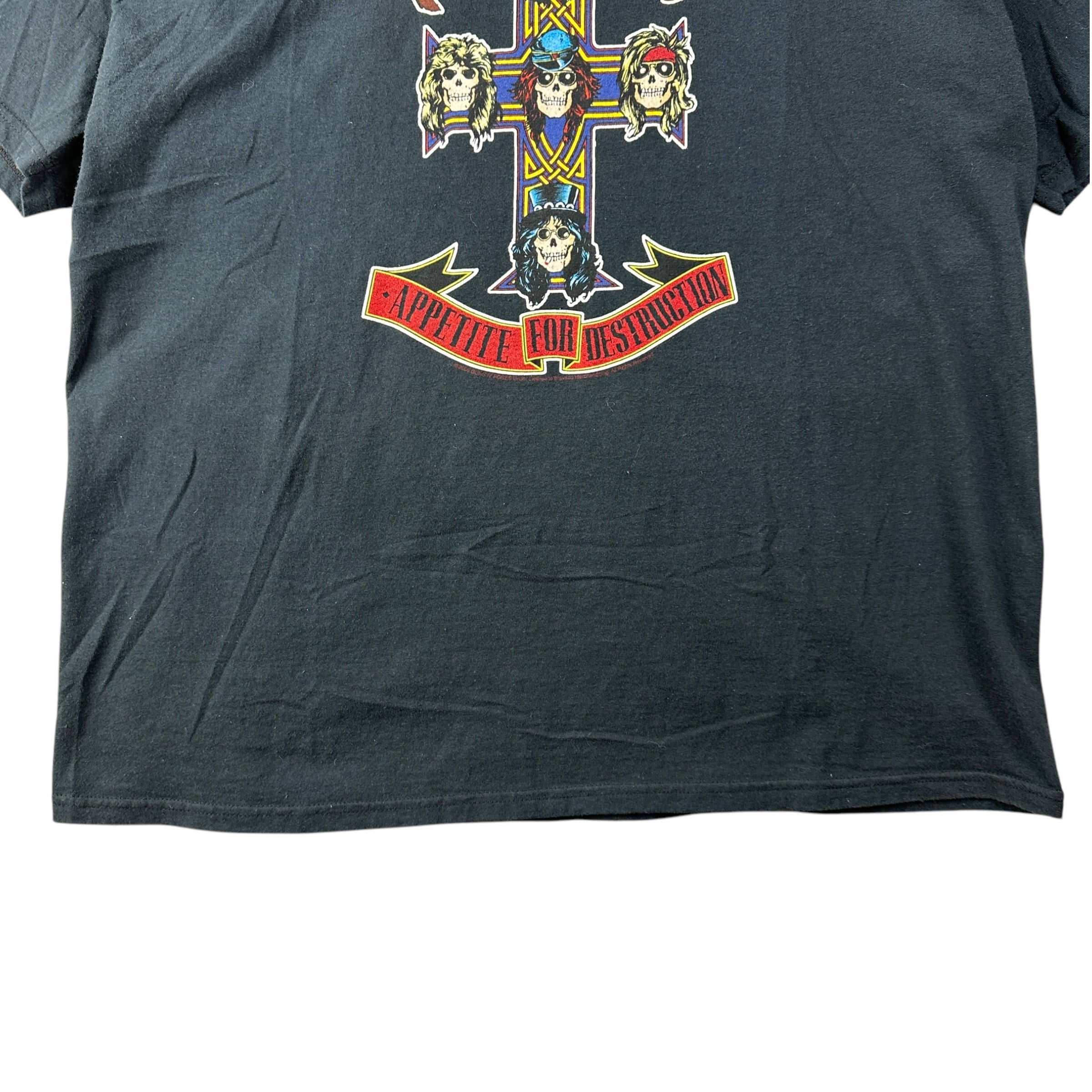 2006 Guns N Roses Appetite For Destruction Tee Black