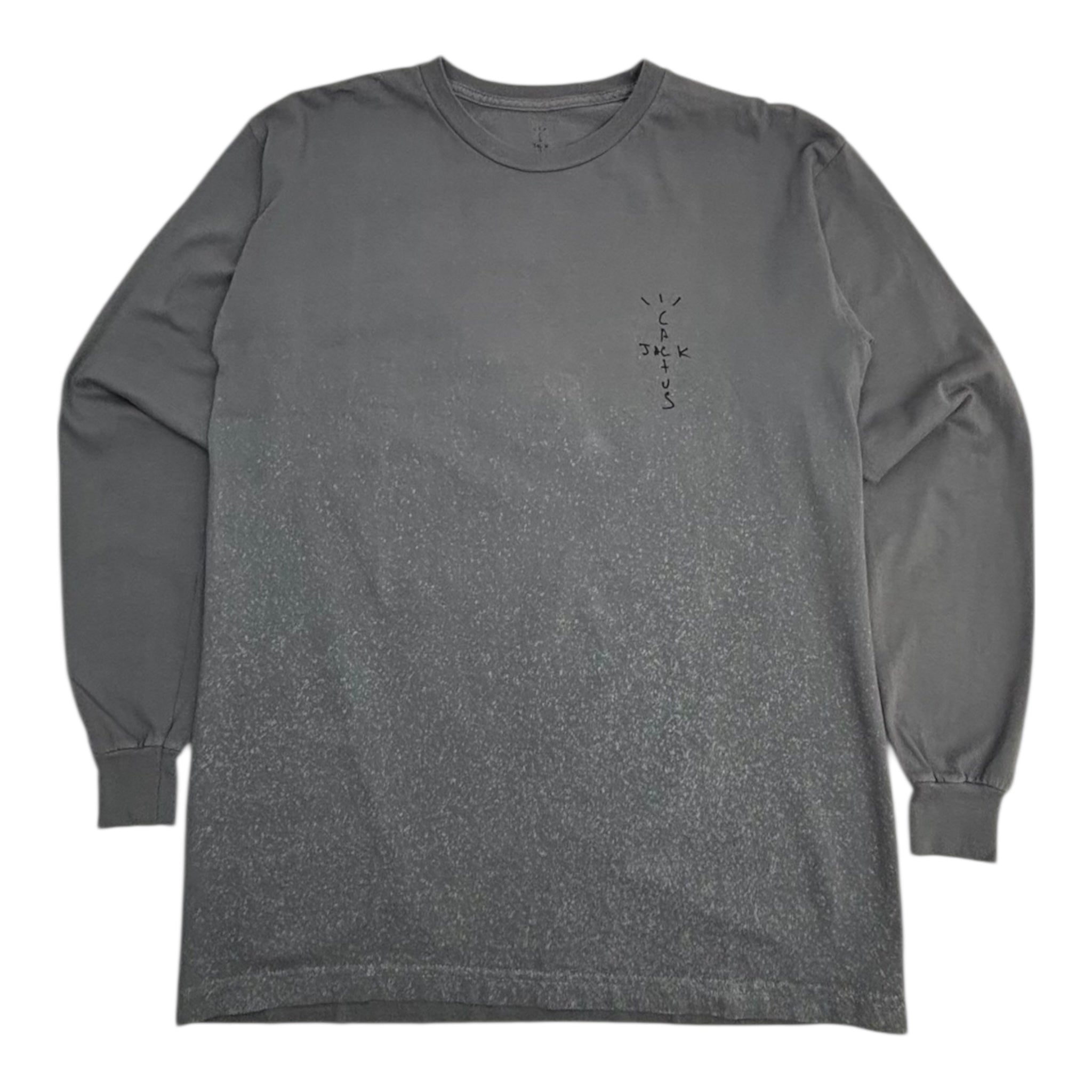 Travis Scott x Fortnite Back Bling L/S T-Shirt Washed Grey