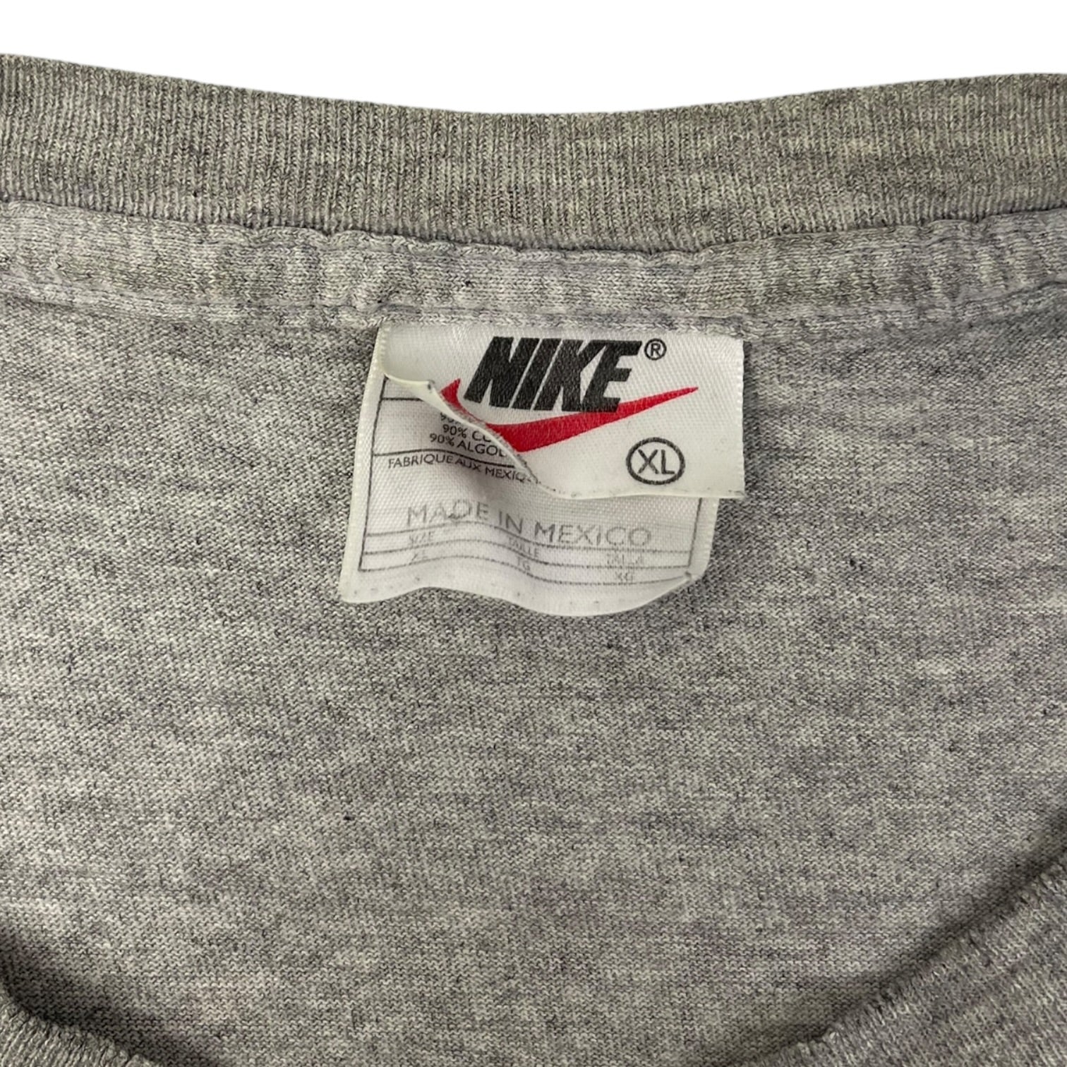 Vintage Nike Tiger Woods ‘Precision & Control’ T-Shirt Grey