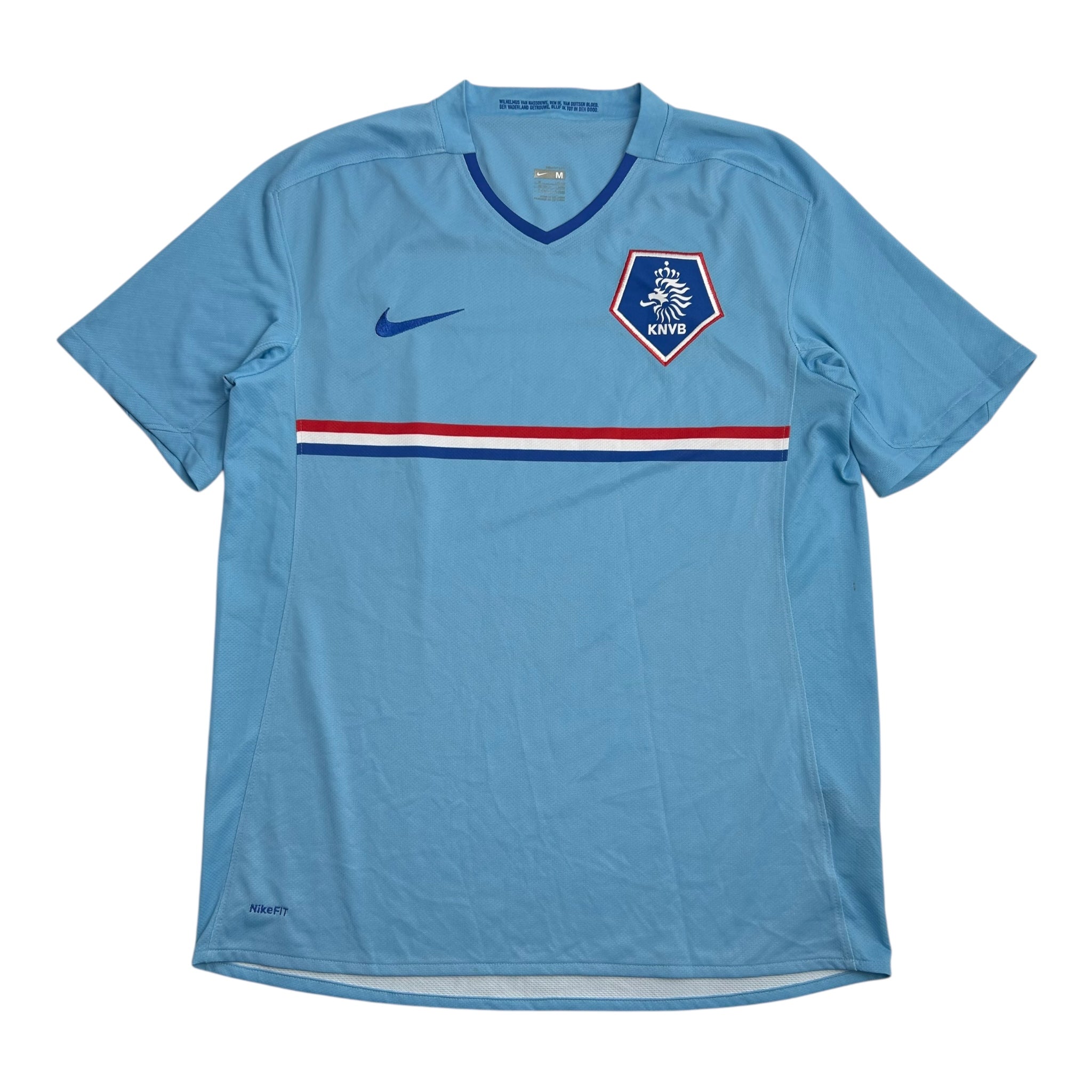 2009 Netherlands Away Soccer Jersey