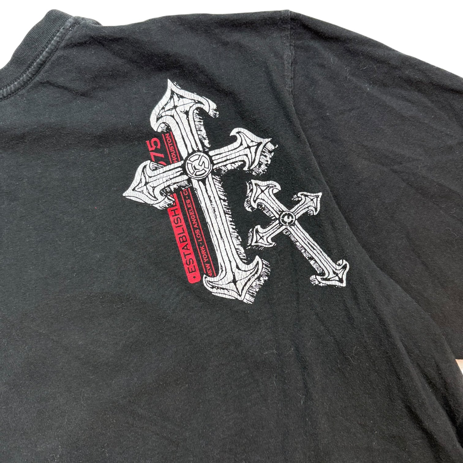 Vintage Y2K G-Unit Cross Tee Black