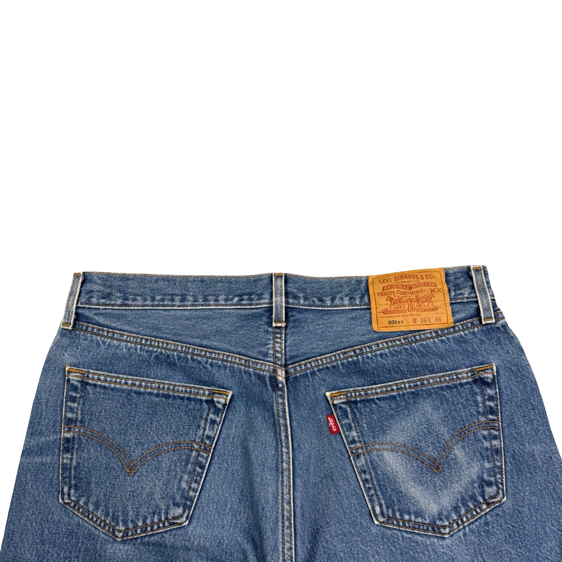 Vintage Levi’s 501 Medium Wash Denim Jeans Blue