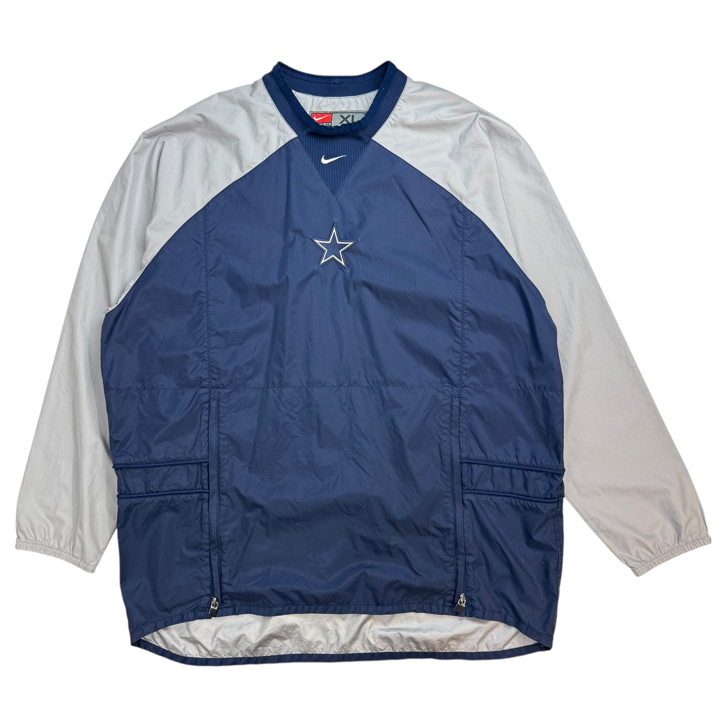 Vintage Nike Dallas Cowboys Windbreaker Blue