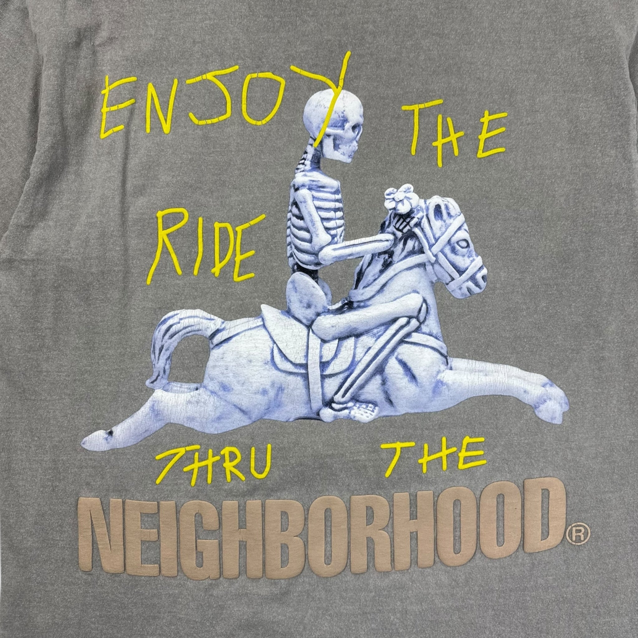 Cactus Jack by Travis Scott x Neighborhood Carousel T-Shirt Grey