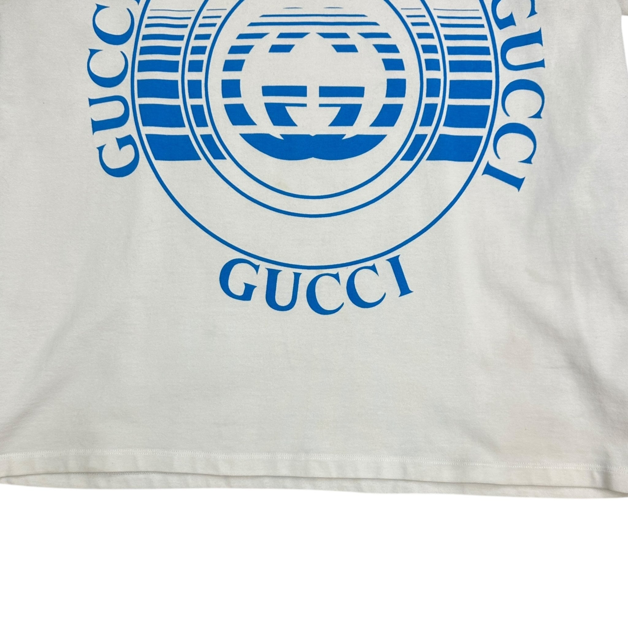 Gucci Disc Print T-Shirt White