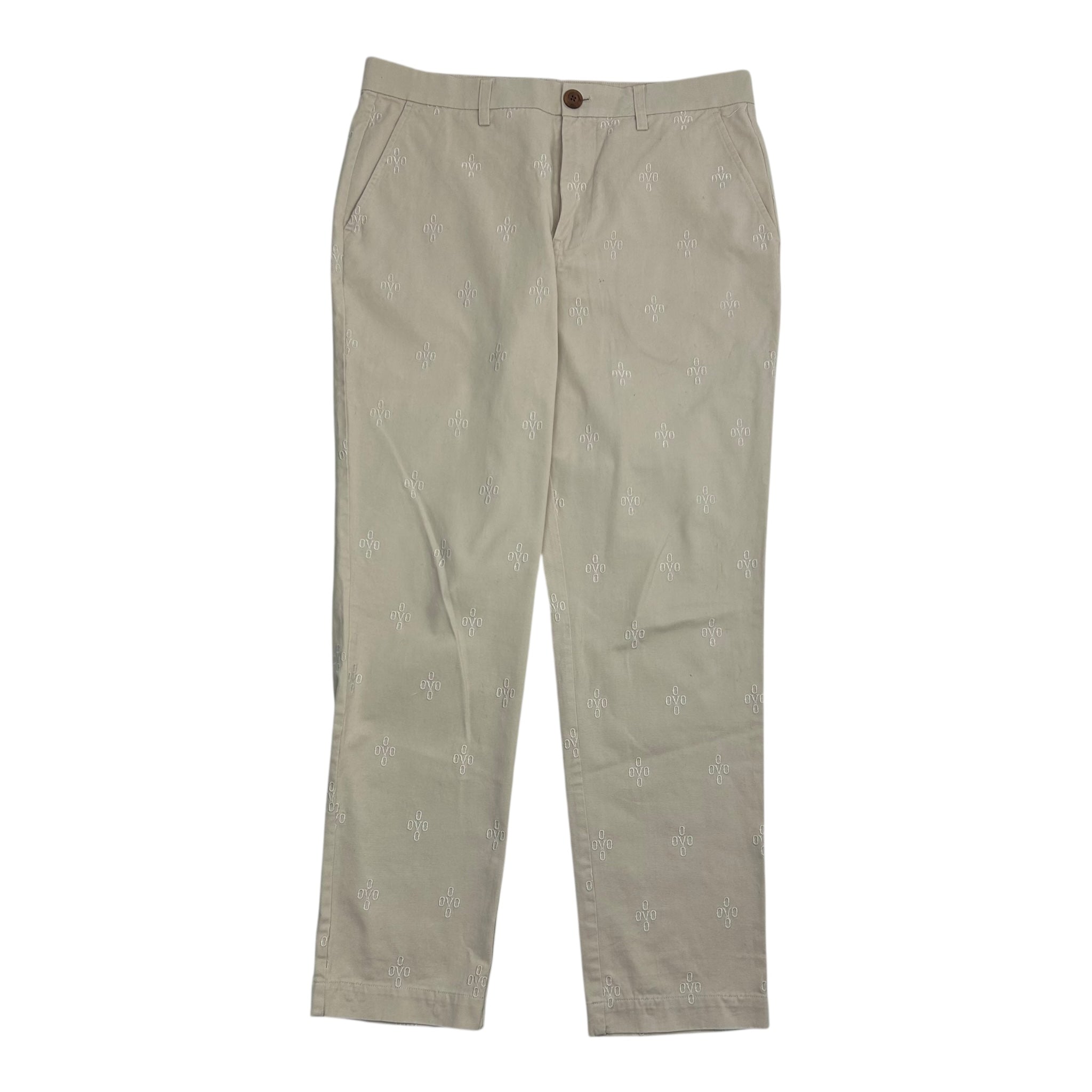 OVO Repeat Monogram Pants Light Tan