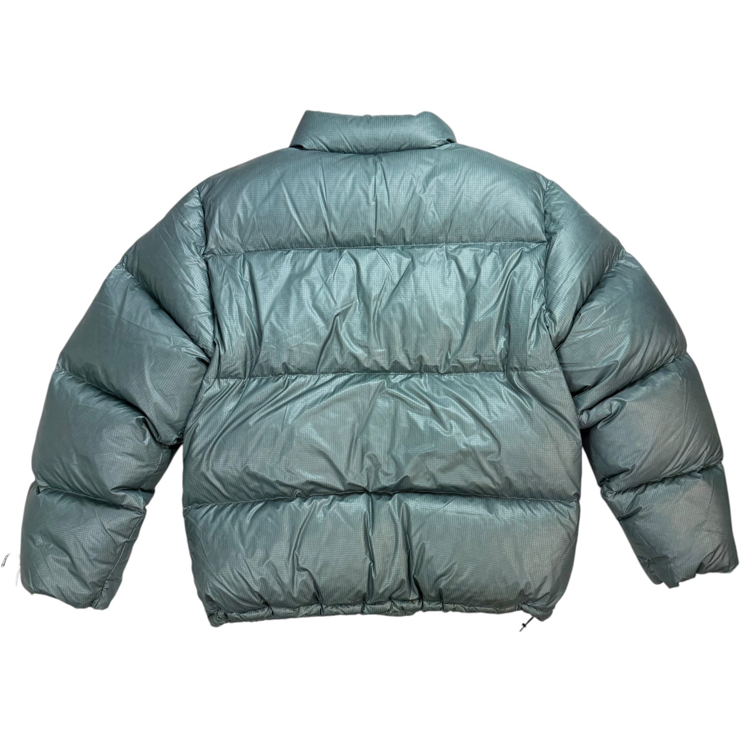 Stussy Down Puffer Parachute Ripstop Jacket Powder Blue