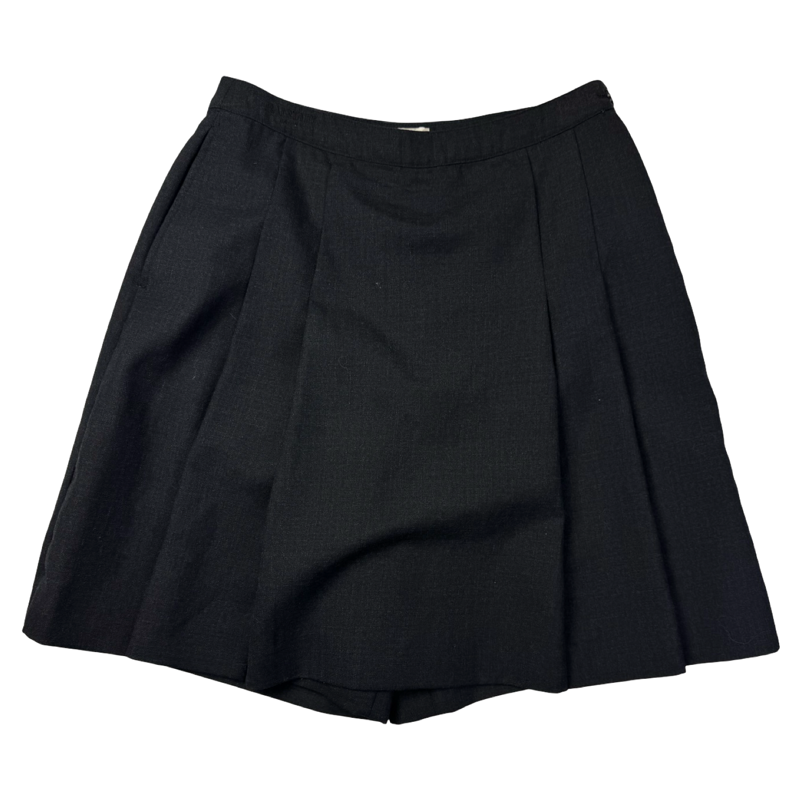 (W) Vintage Balmain Pleated Skirt