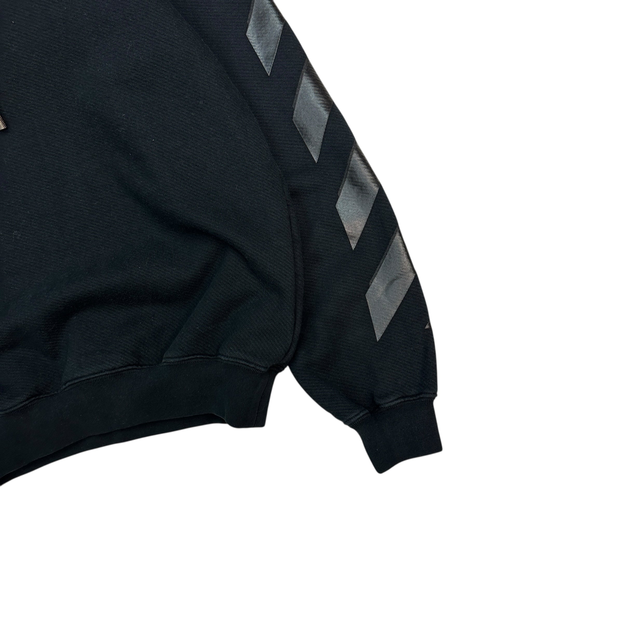 Off-White Rubber Arrows Hoodie Black/Black