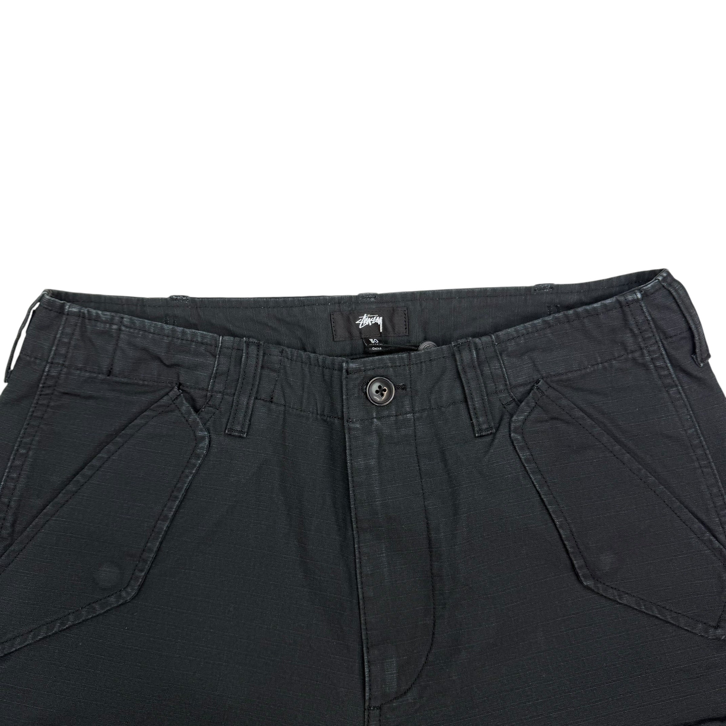 Stussy Military Cargo Pant Ripstop Black