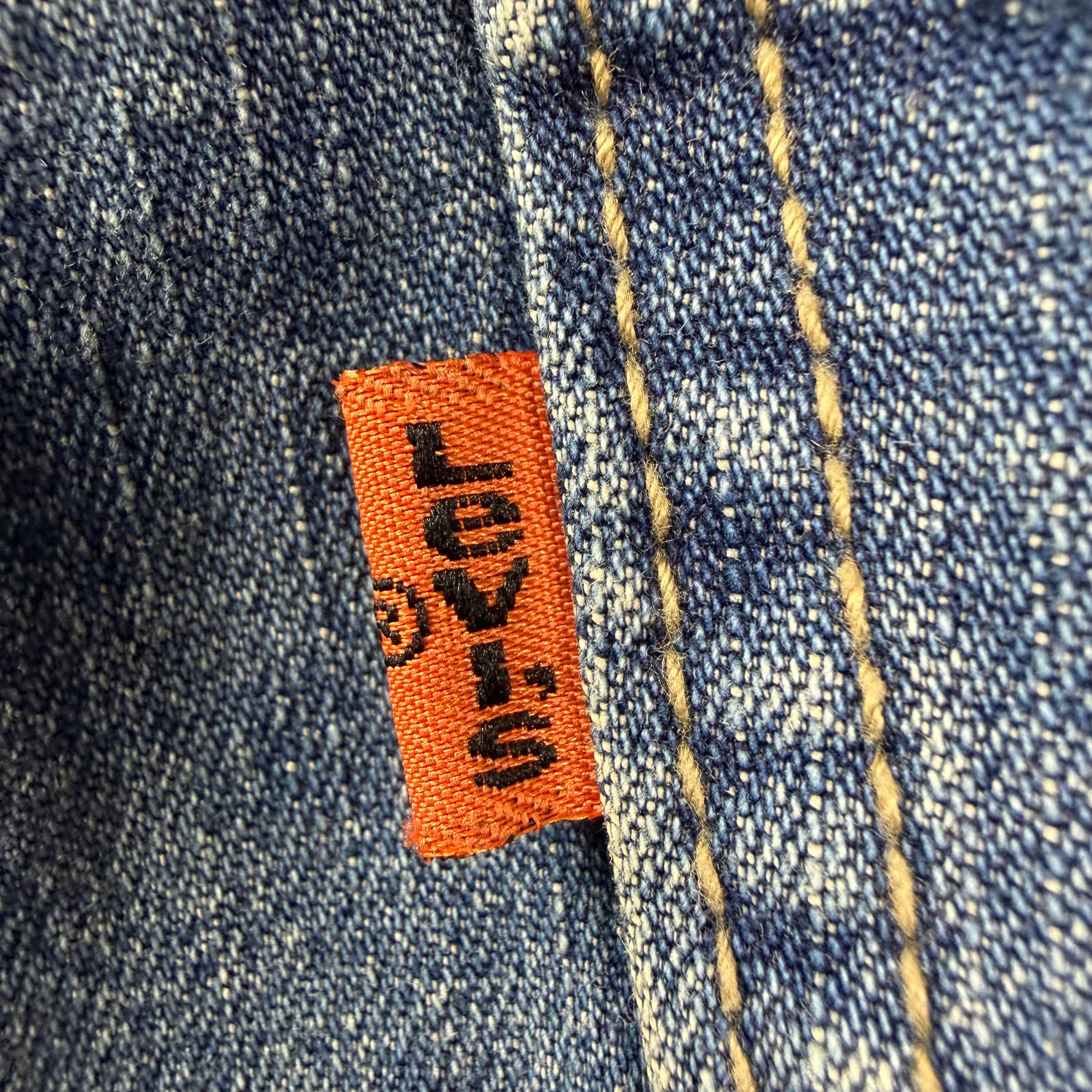 Vintage Levi’s Orange Tab Slim Fit Jeans Blue