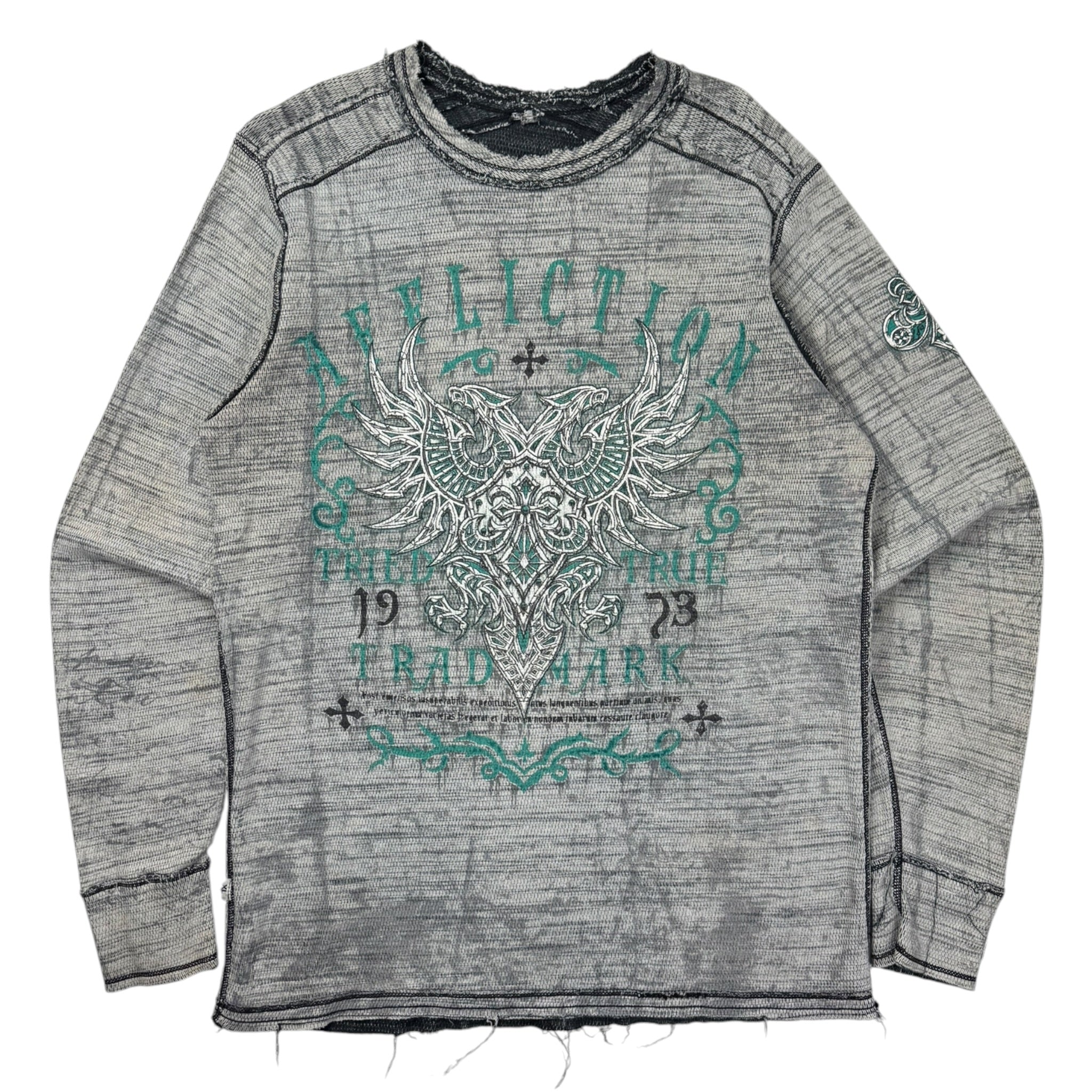 Y2K Affliction ‘Tried & True’ Reversible Thermal Longsleeve
