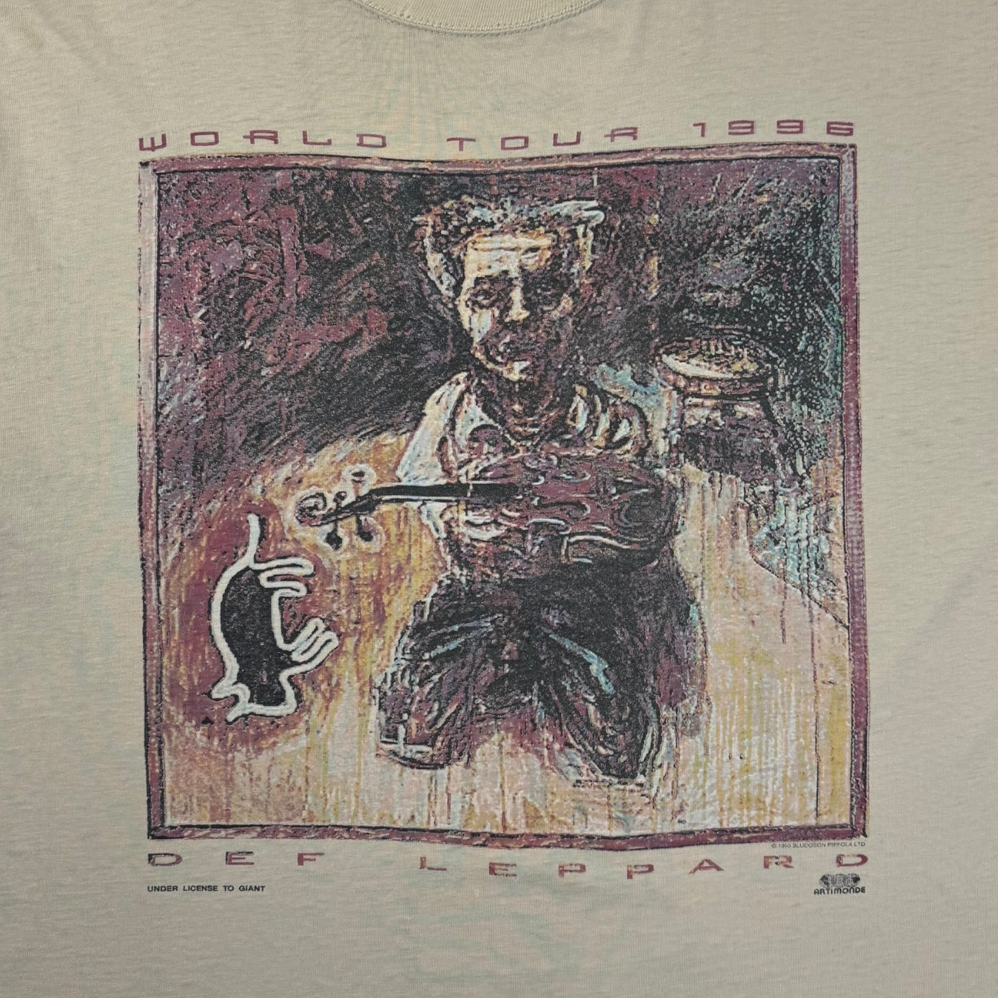 1996 Def Leppard ‘World Tour’ Rock Band T-Shirt