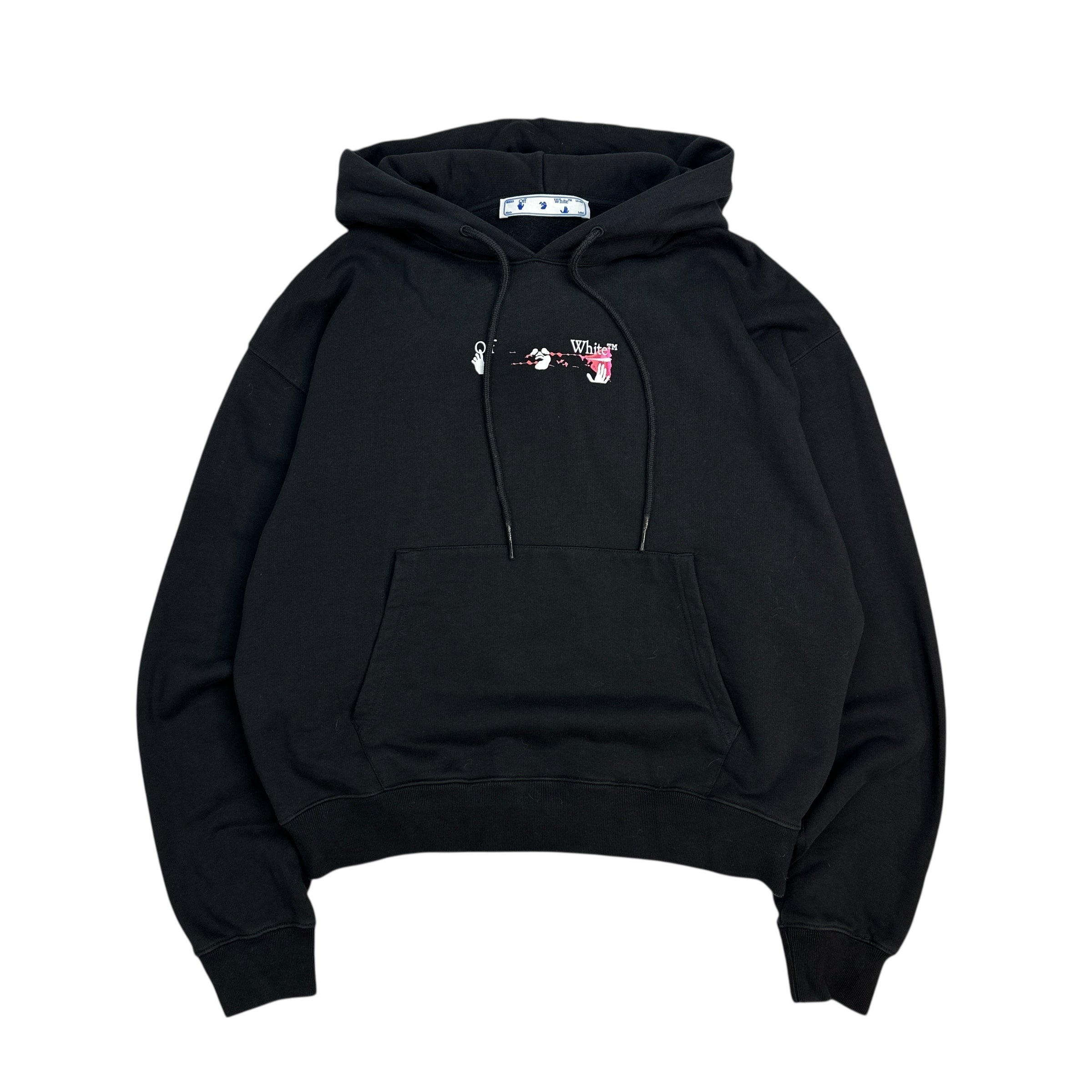 Off-White Acrylic Arrows Over Hoodie Black