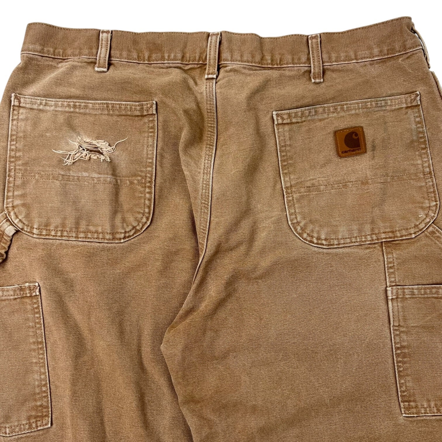 Vintage Carhartt Double Knee Carpenter Pants Brown