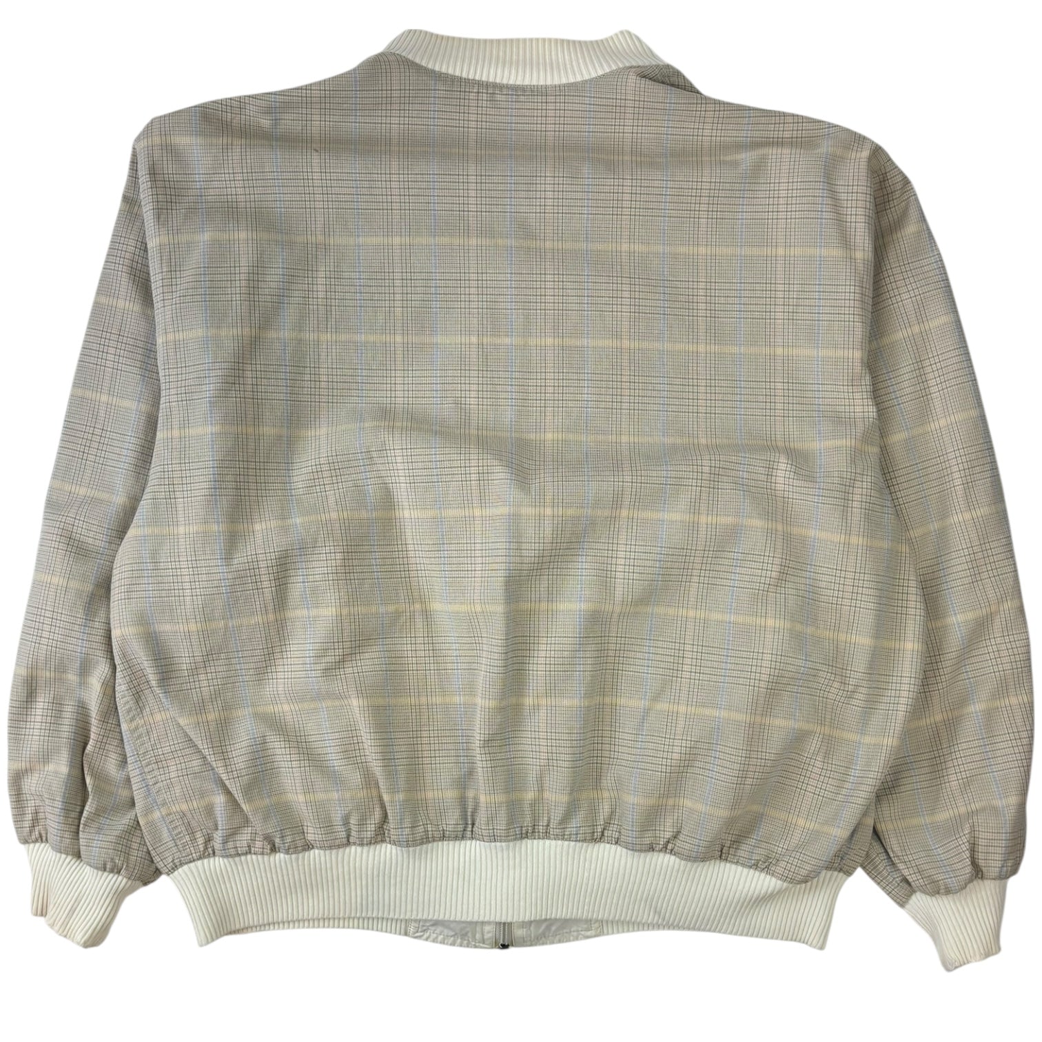 Vintage Dunhill Reversible Plaid Bomber Jacket